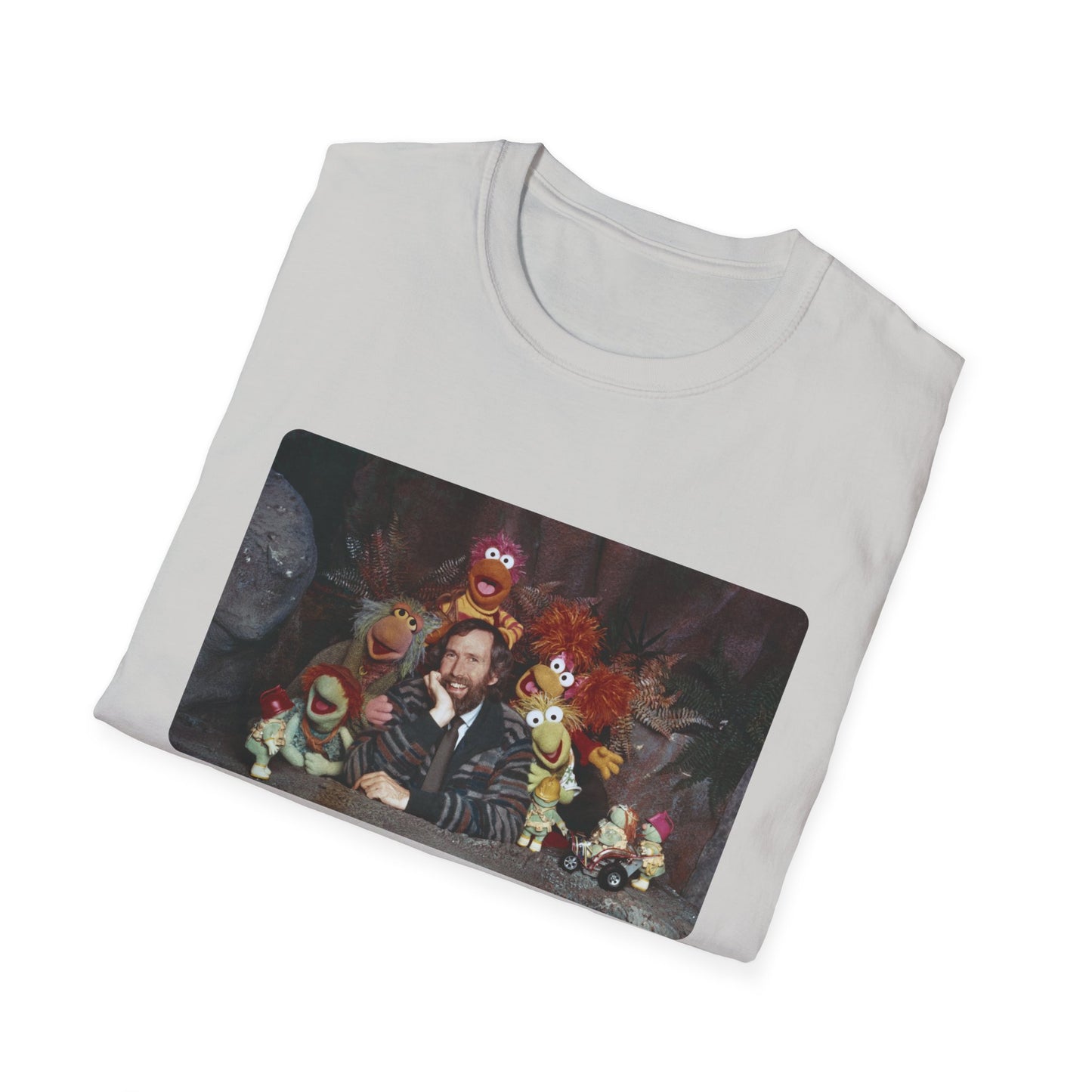 jim henson and the fraggles photo tshirt