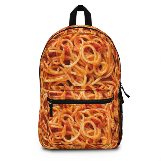 spaghetti sack (all-over print pasta backpack)