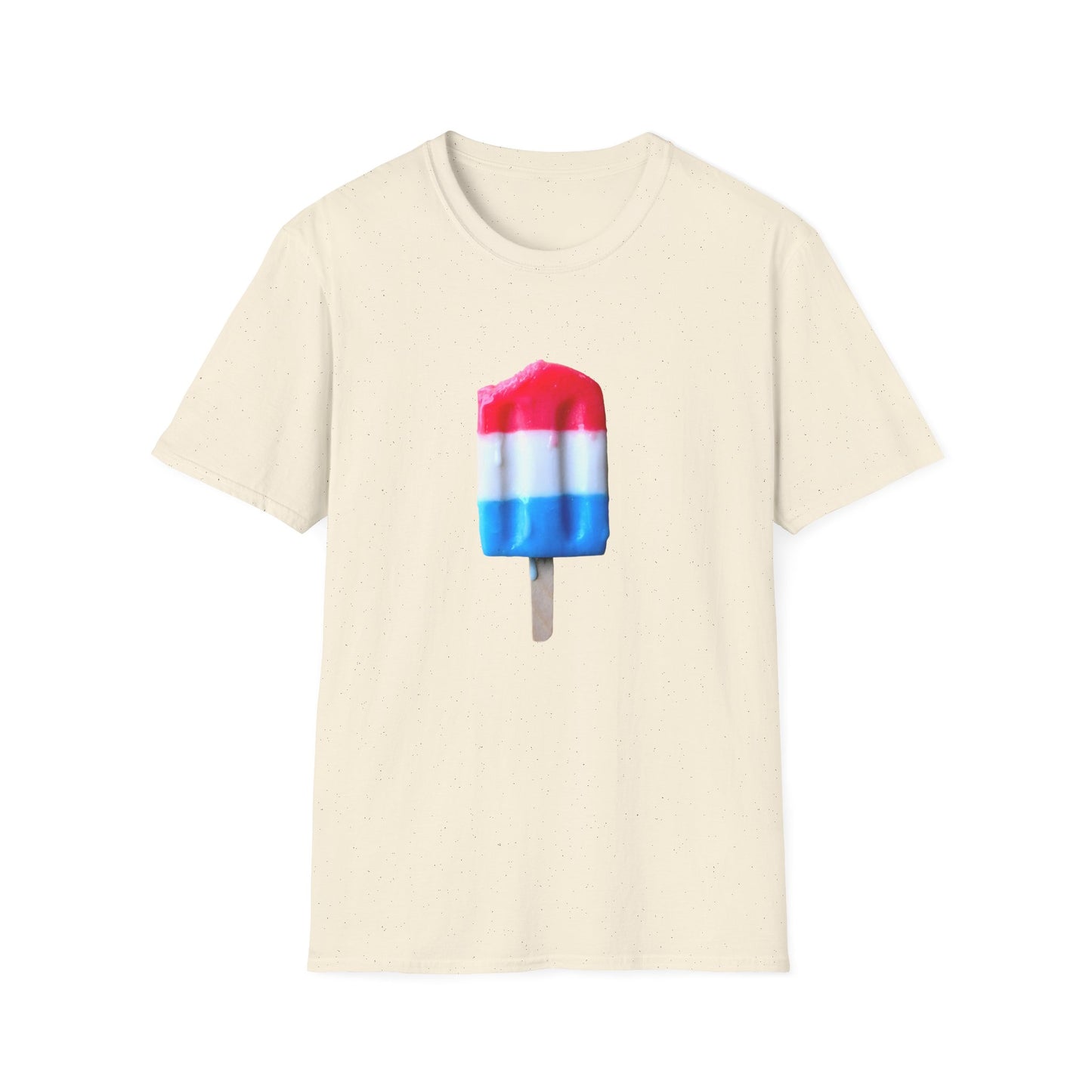 classic red white blue popsicle tshirt