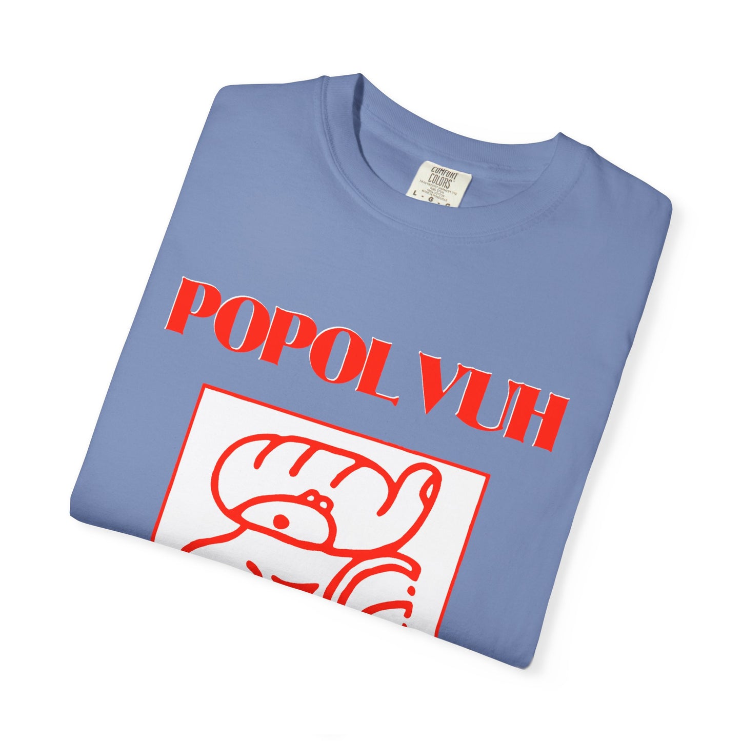 popol vuh german legendary krautrock band graphic tshirt on comfort colors