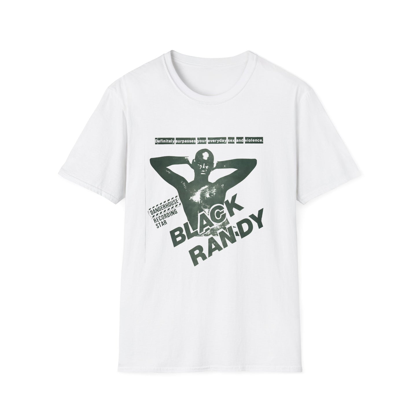 black randy & the metrosquad show poster tshirt