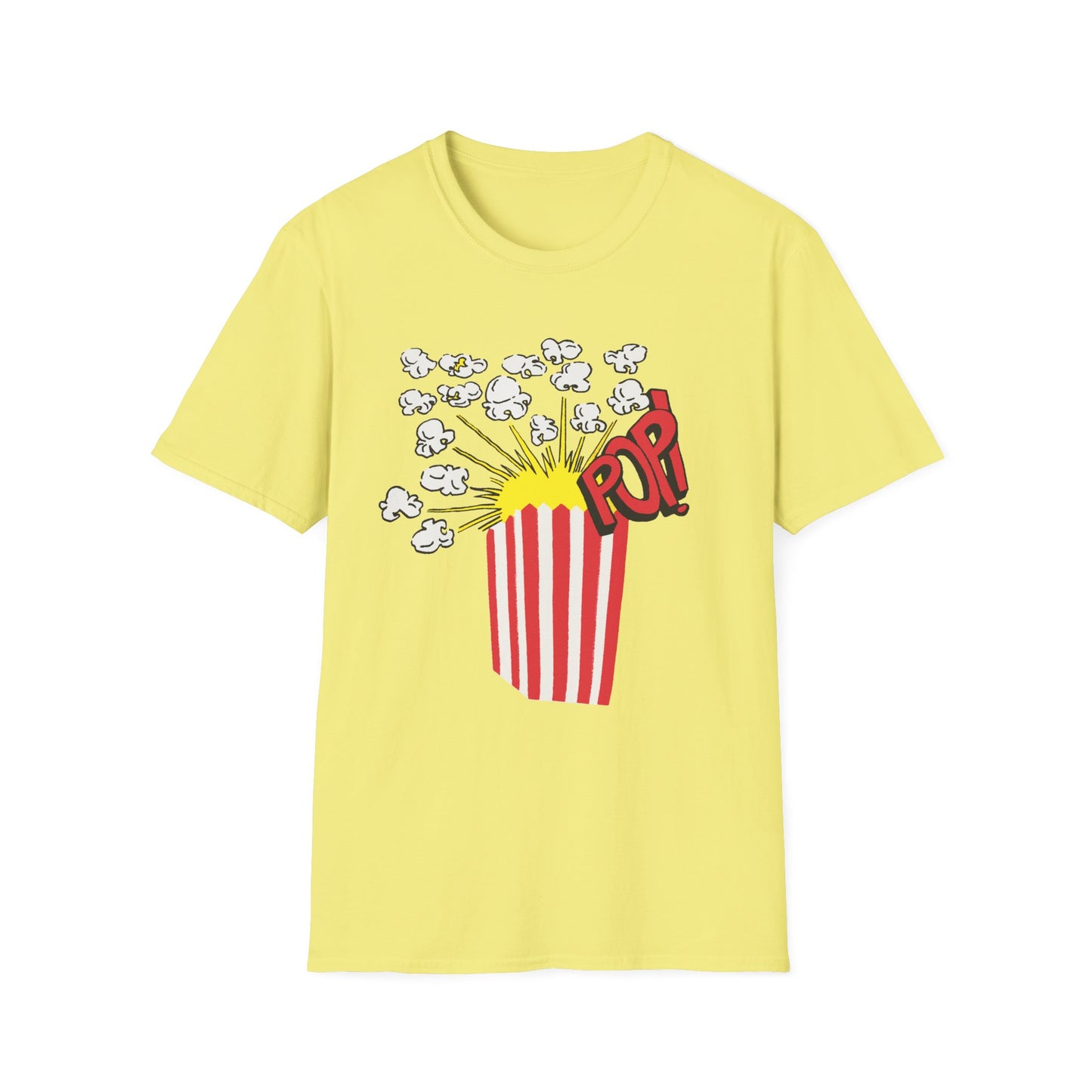 vintage 1980s popcorn image tshirt