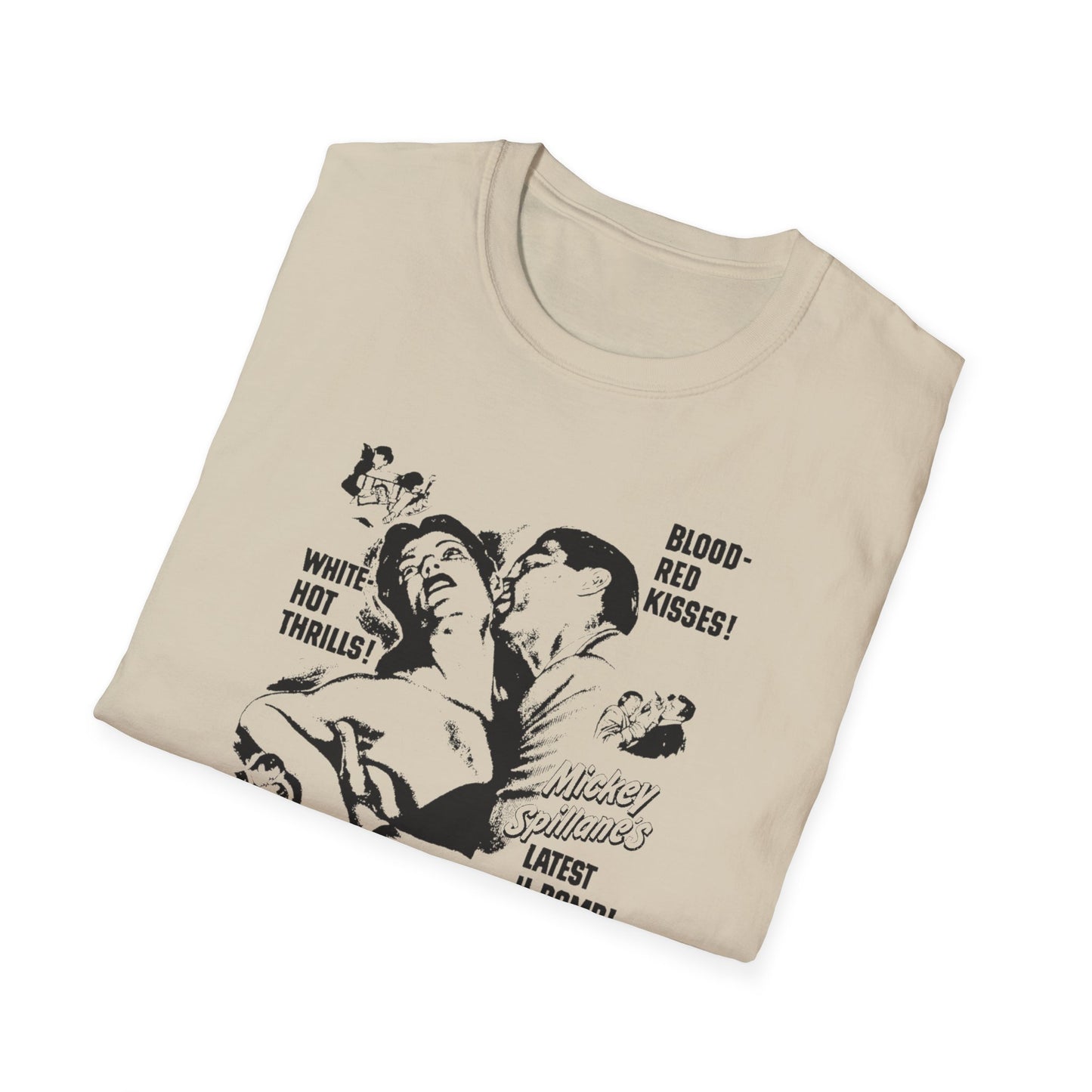 1955 film noir movie poster tshirt kiss me deadly by robert aldrich