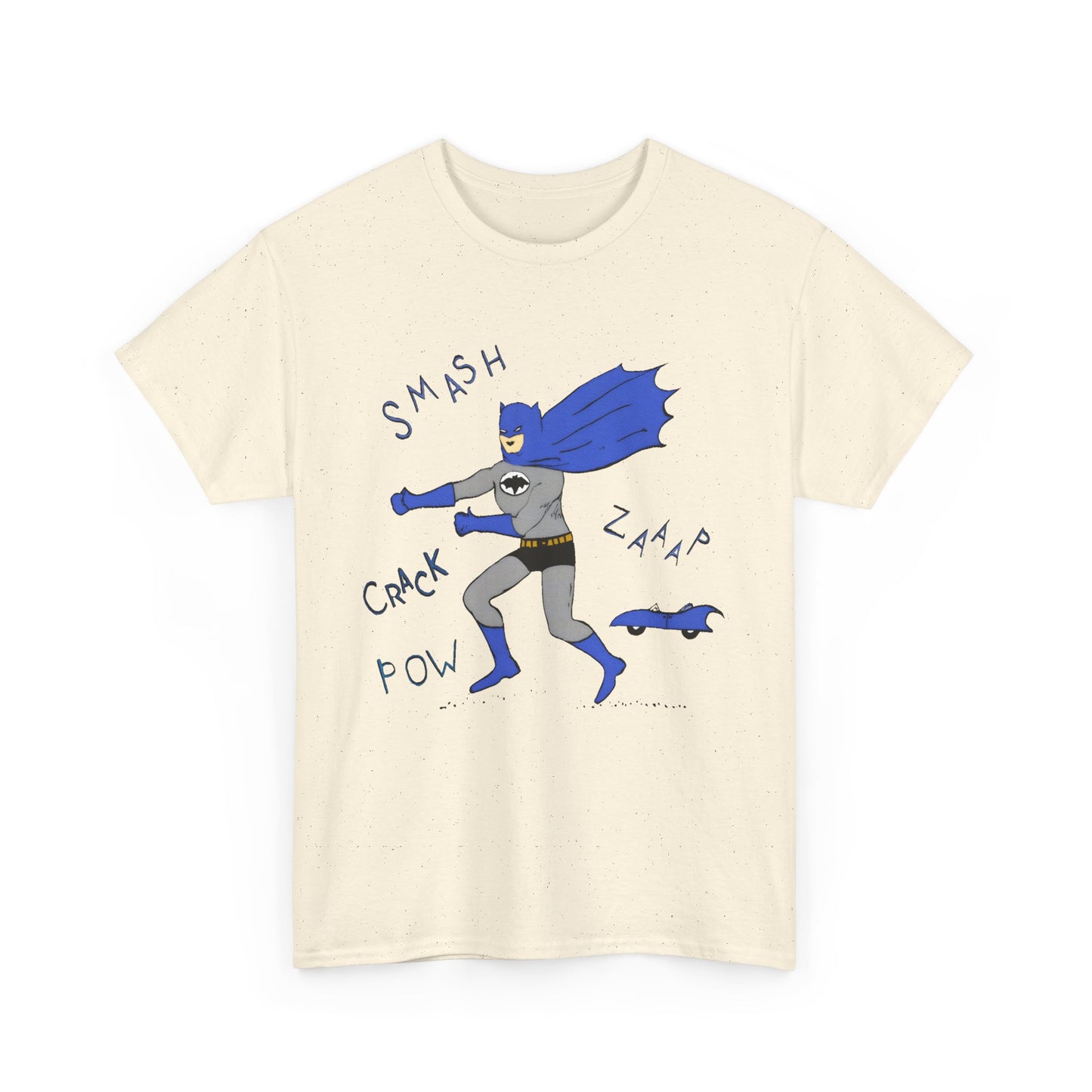 1960s style unknown batman drawing tshirt