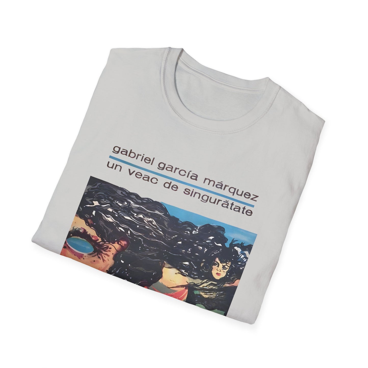 1974 romanian book cover for one hundred years of solitude by gabriel garcía márquez tshirt