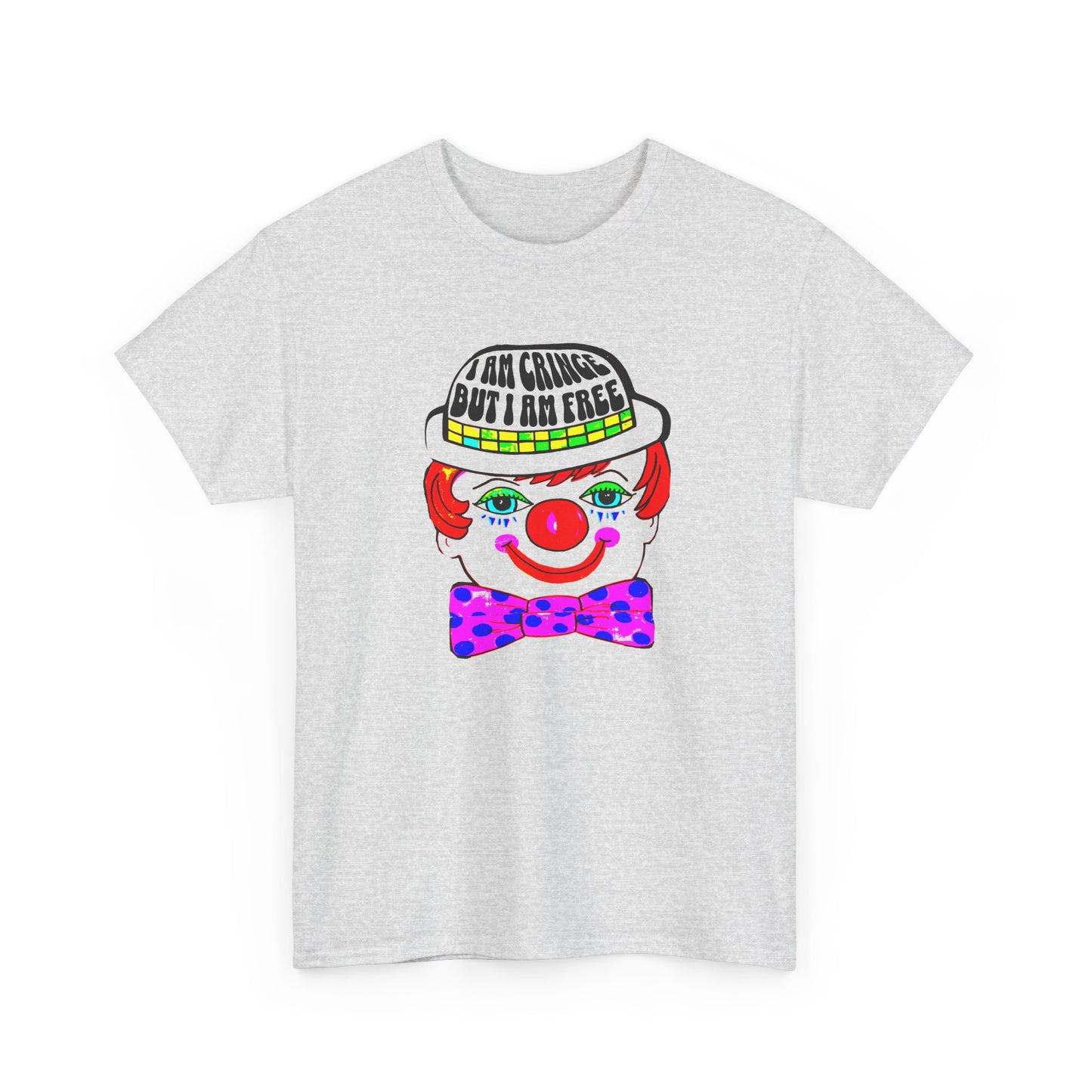 i am cringe but i am free garbage clown