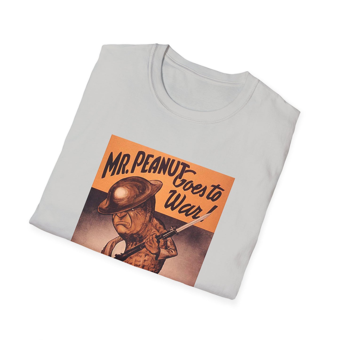 1942 mr. peanut goes to war from the united states department of agriculture war boards tshirt