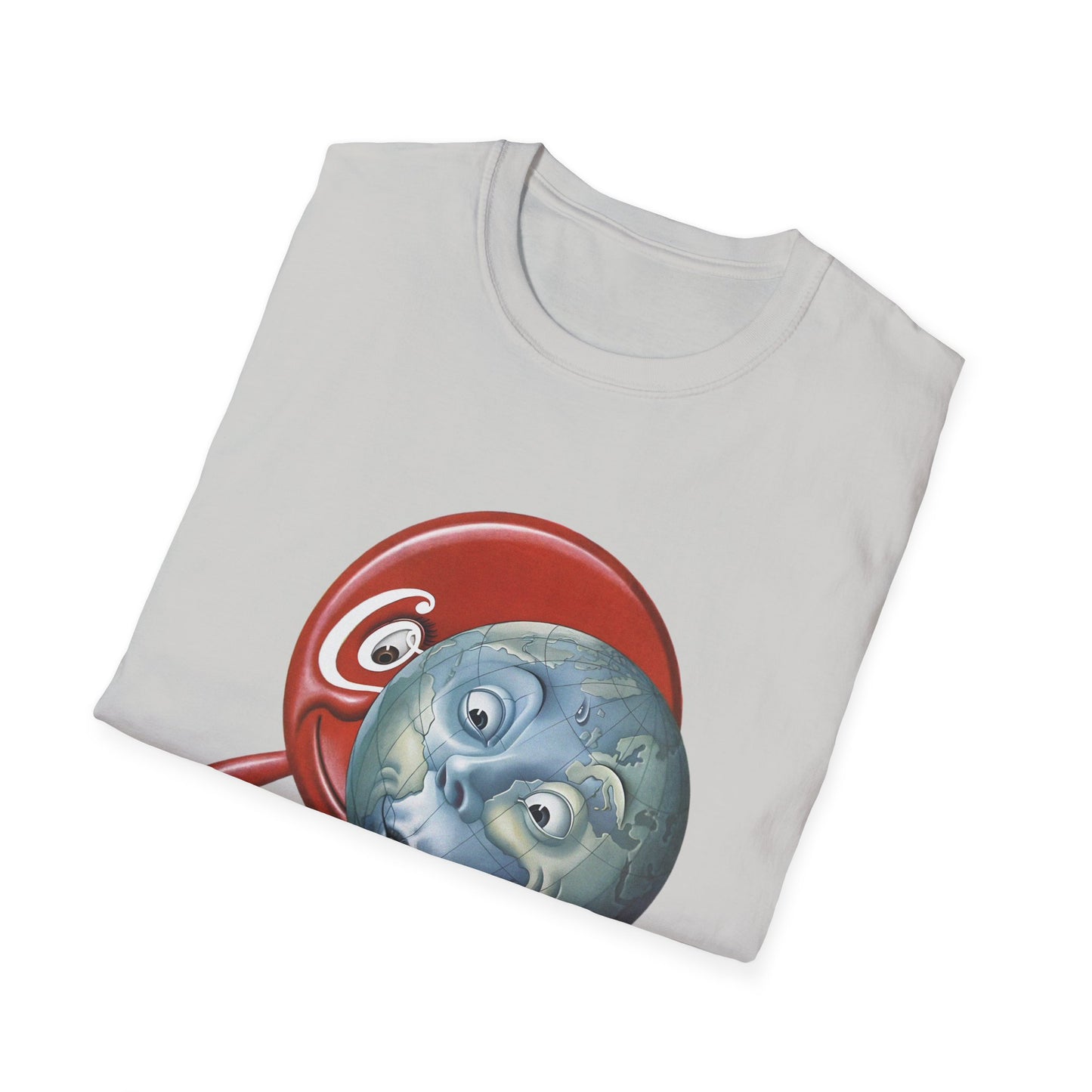 1950 world and friend coke suckling the earth by boris artzybasheff tshirt