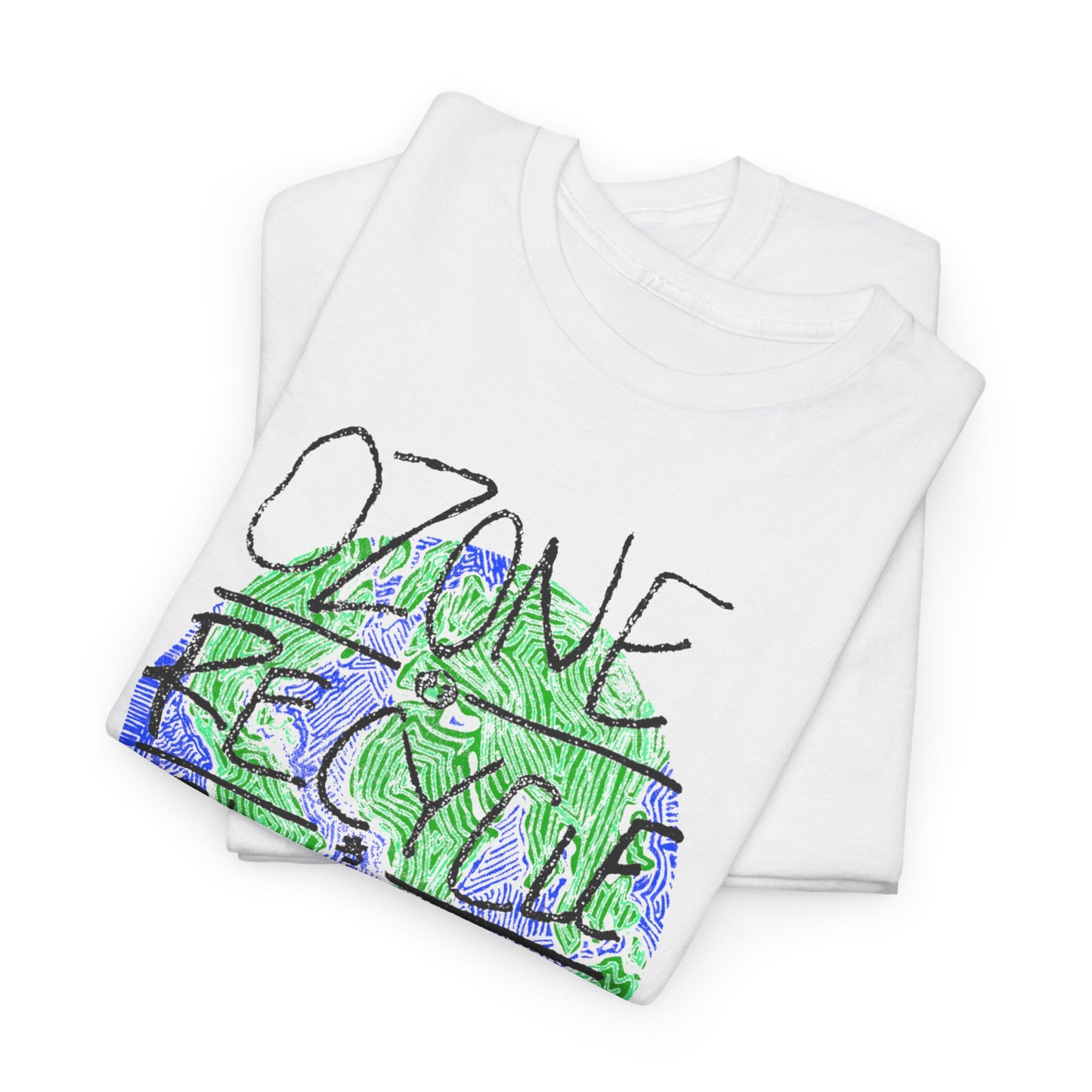 vintage 90s save the planet reproduction tshirt