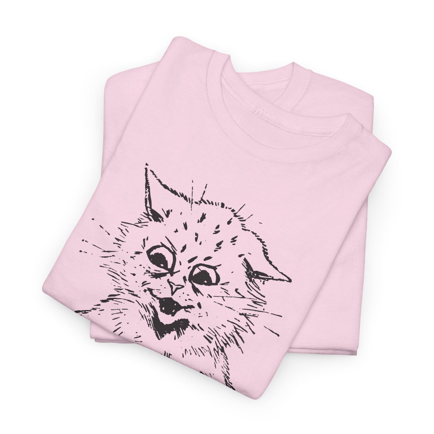 louis wain cat sketch how do you like my mew-sic? tshirt