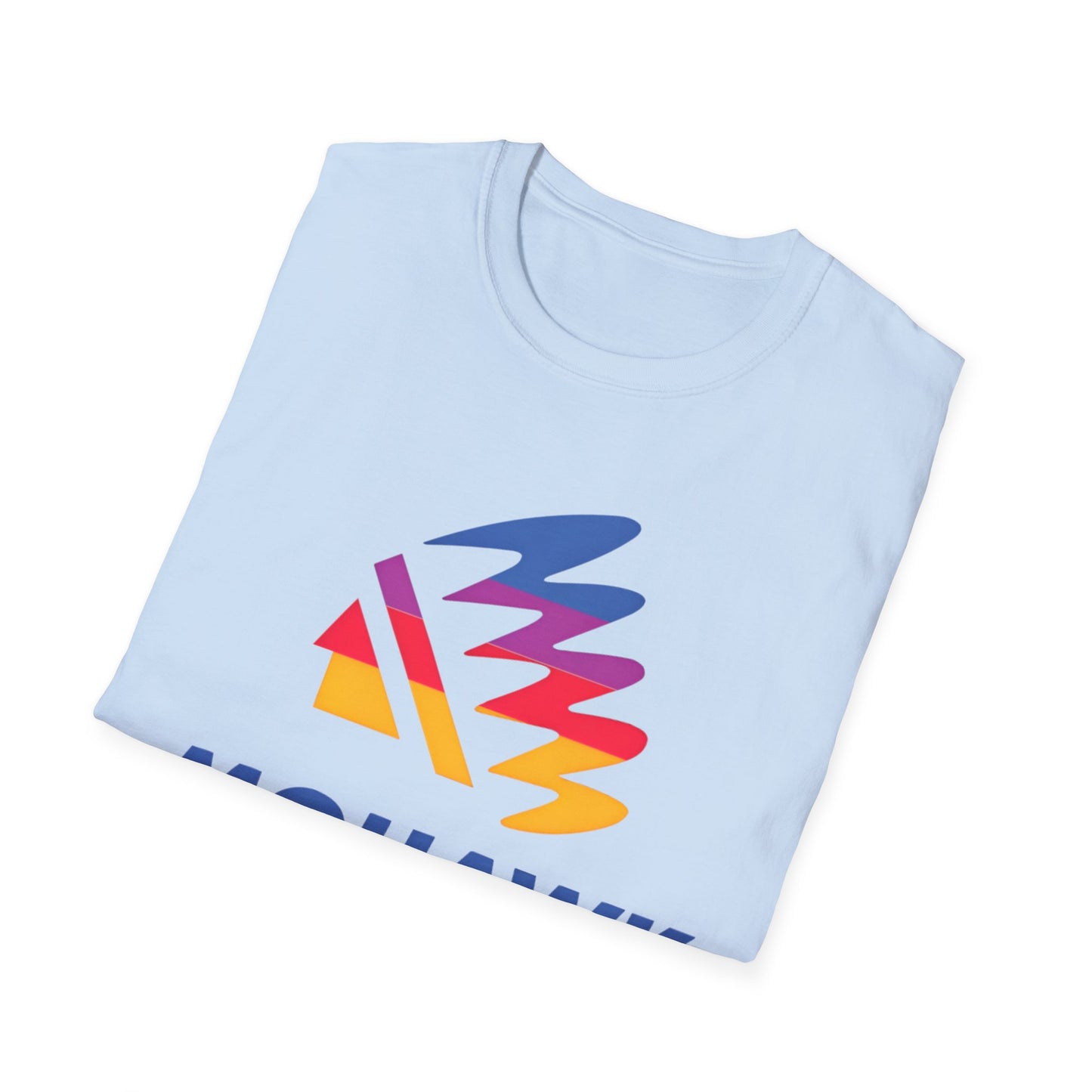 mohawk defunct gas station logo tshirt