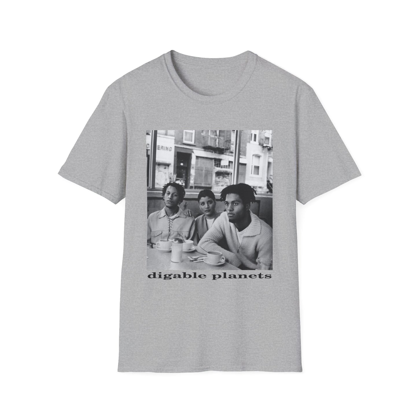 digable planets in a cafe tshirt