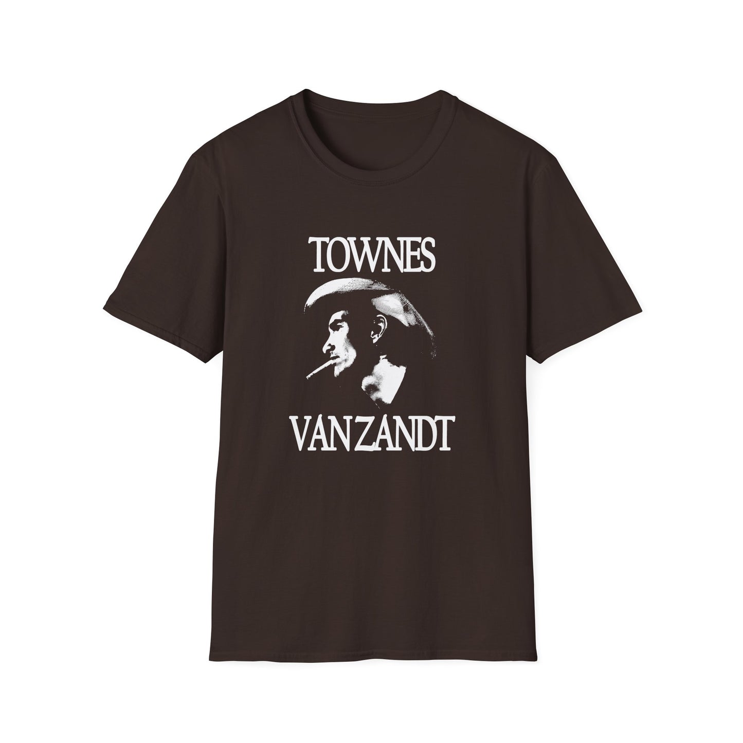townes van zandt stencil fan art tshirt