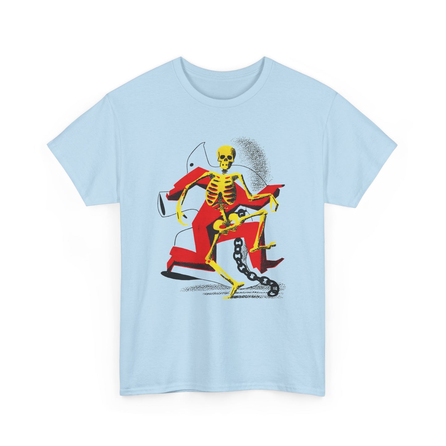 early 1900s dancing skeleton by spanish painter manolo prieto reproduction tshirt