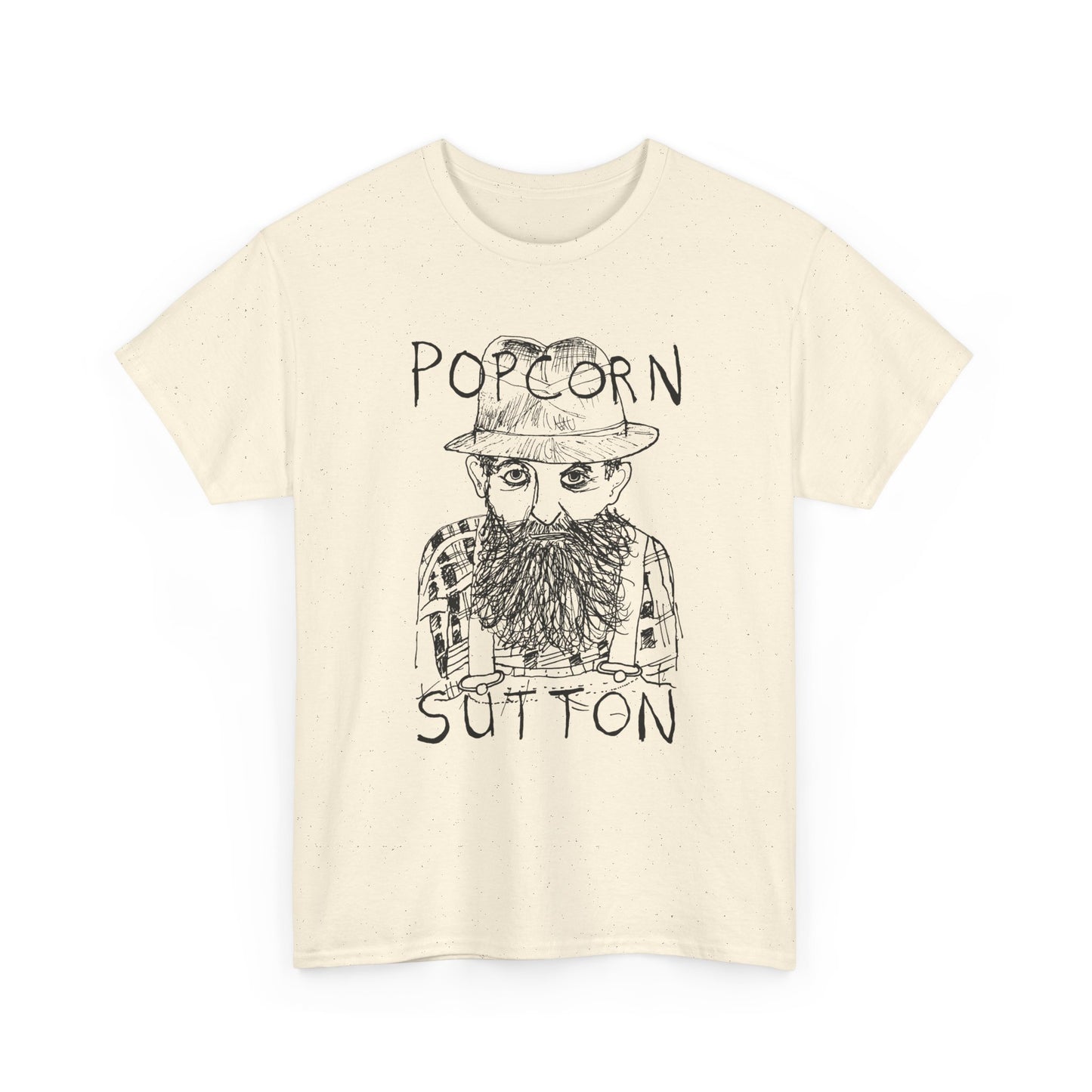 original drawing popcorn sutton fan art tshirt