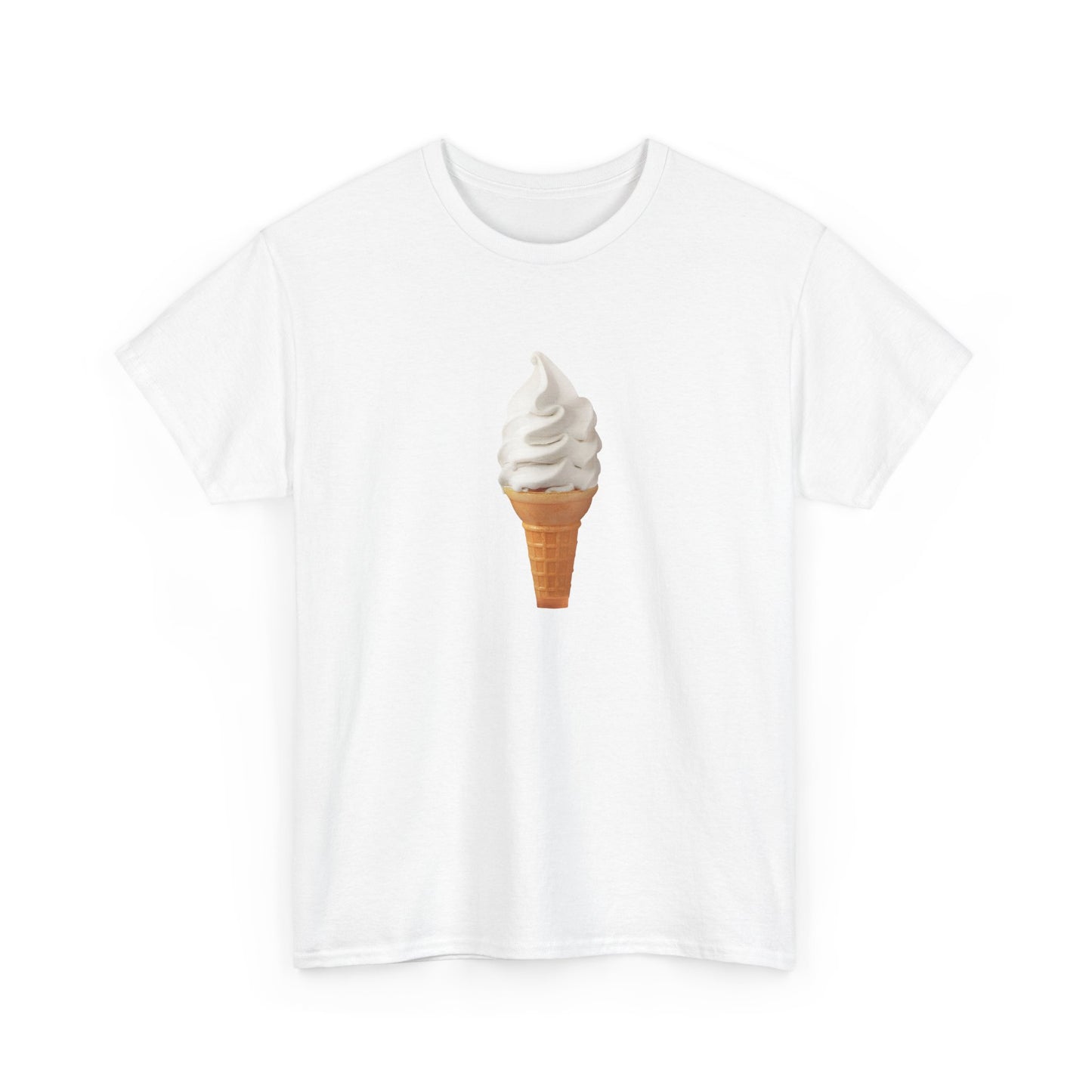 soft vanilla ice cream cone tshirt
