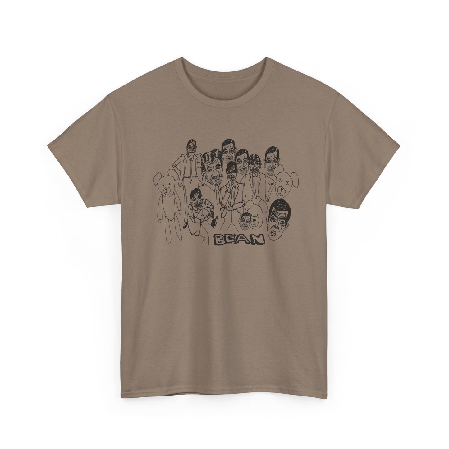 scary bean original drawing tshirt