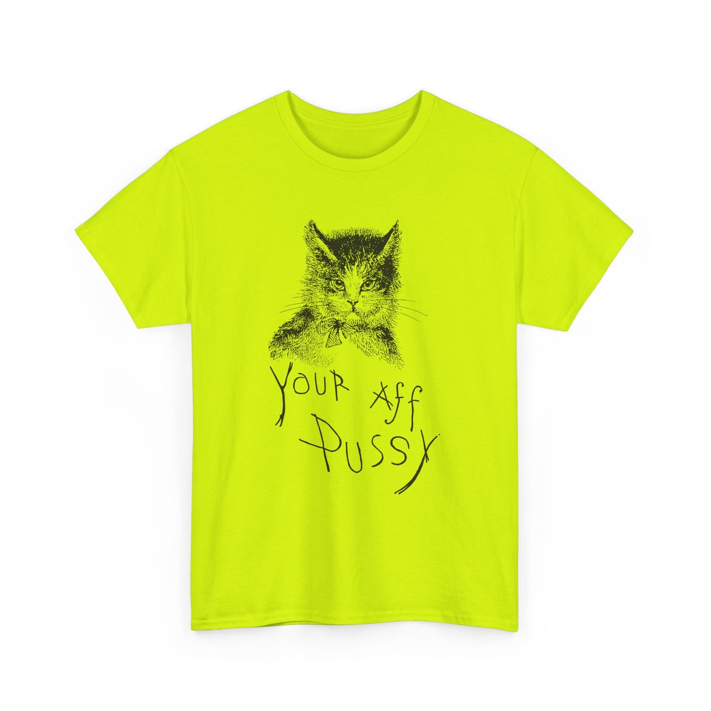 1879 letters from a cat by helen hunt jackson your affectionate pussy cat drawing by addie ledyard reproduction tshirt