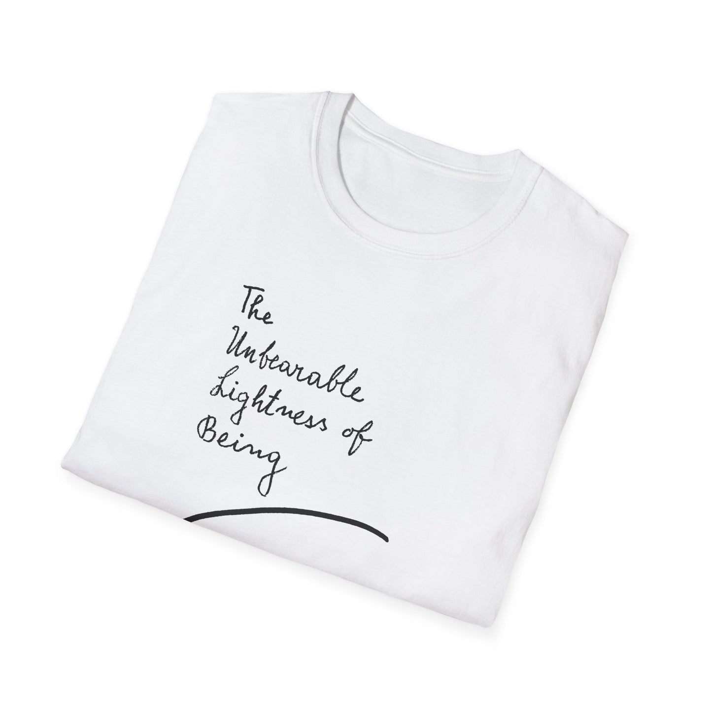 the unbearable lightness of being novel by milan kundera book cover tshirt