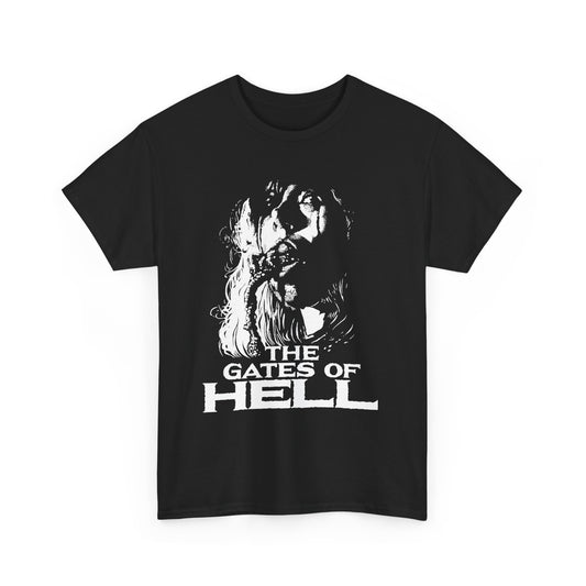 1980 the gates of hell aka city of the living dead movie poster tshirt
