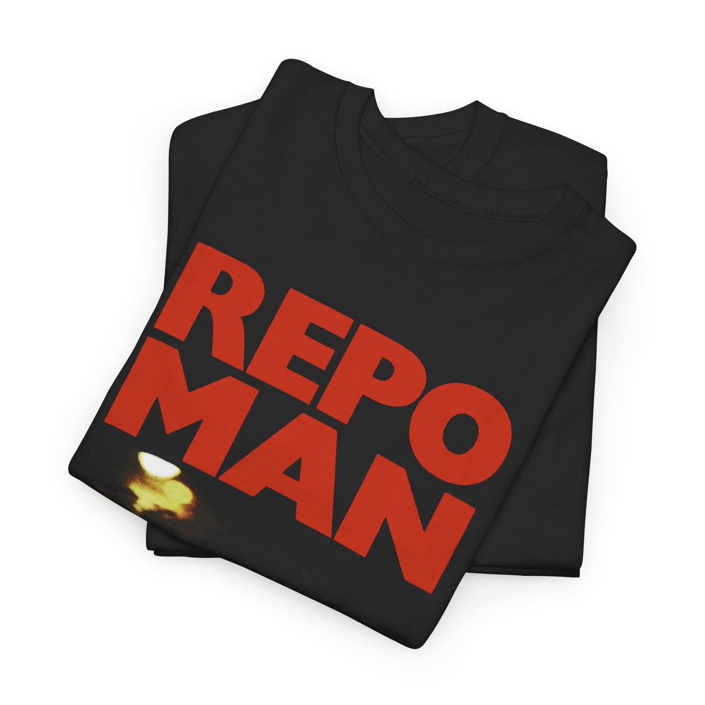 1984 repo man bus stop british movie poster reproduction black version tshirt