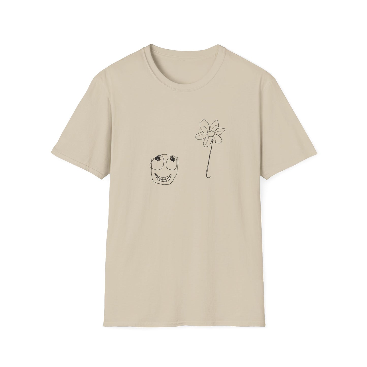original drawing happy little guy tshirt