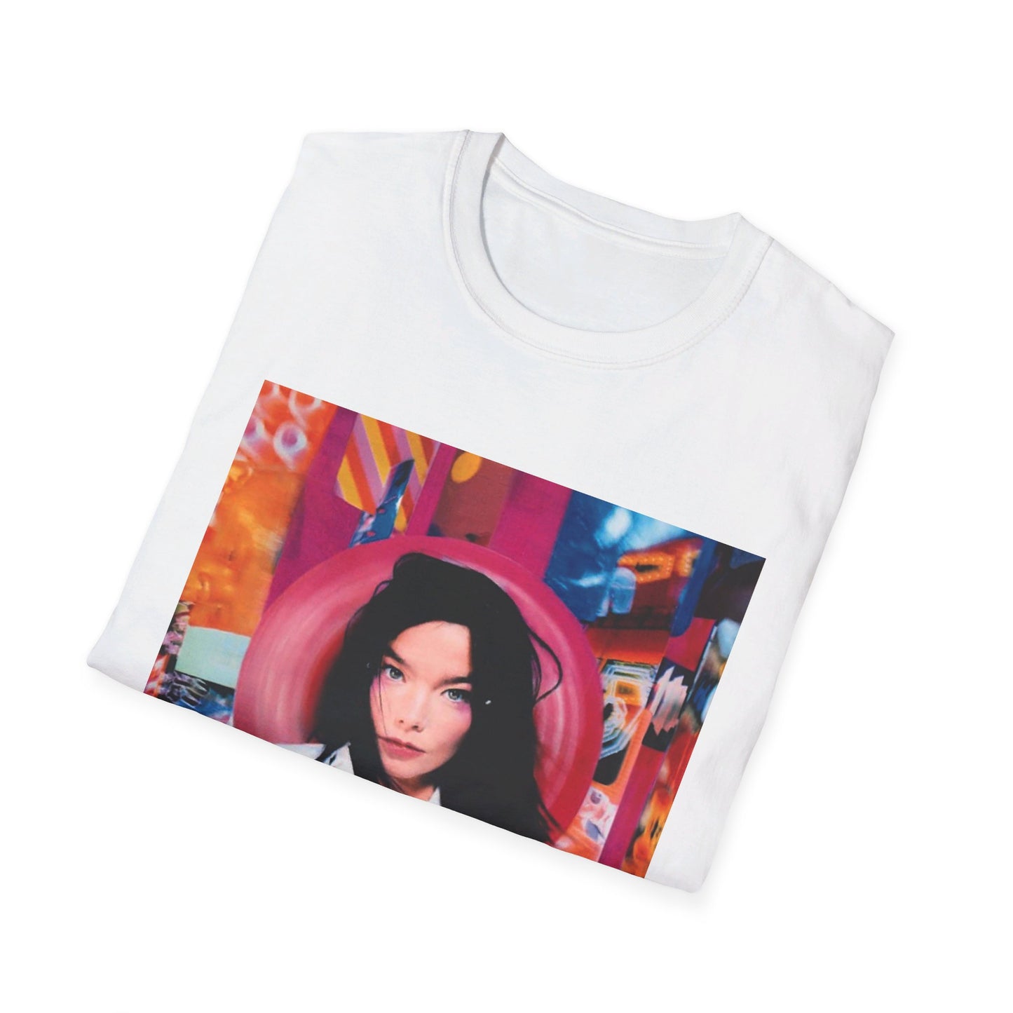 bjork 1995 post album tshirt