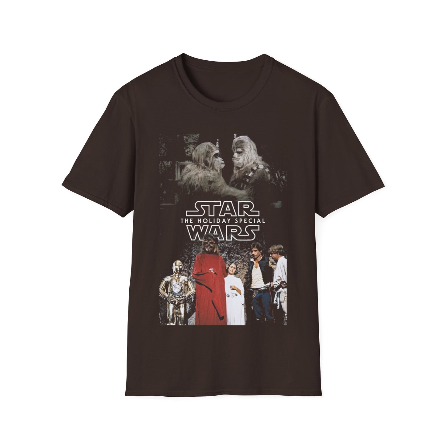 1978 star wars holiday special poster tshirt