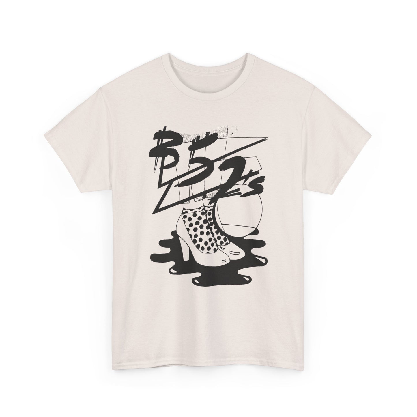 vintage b52's show poster custom reproduction tshirt