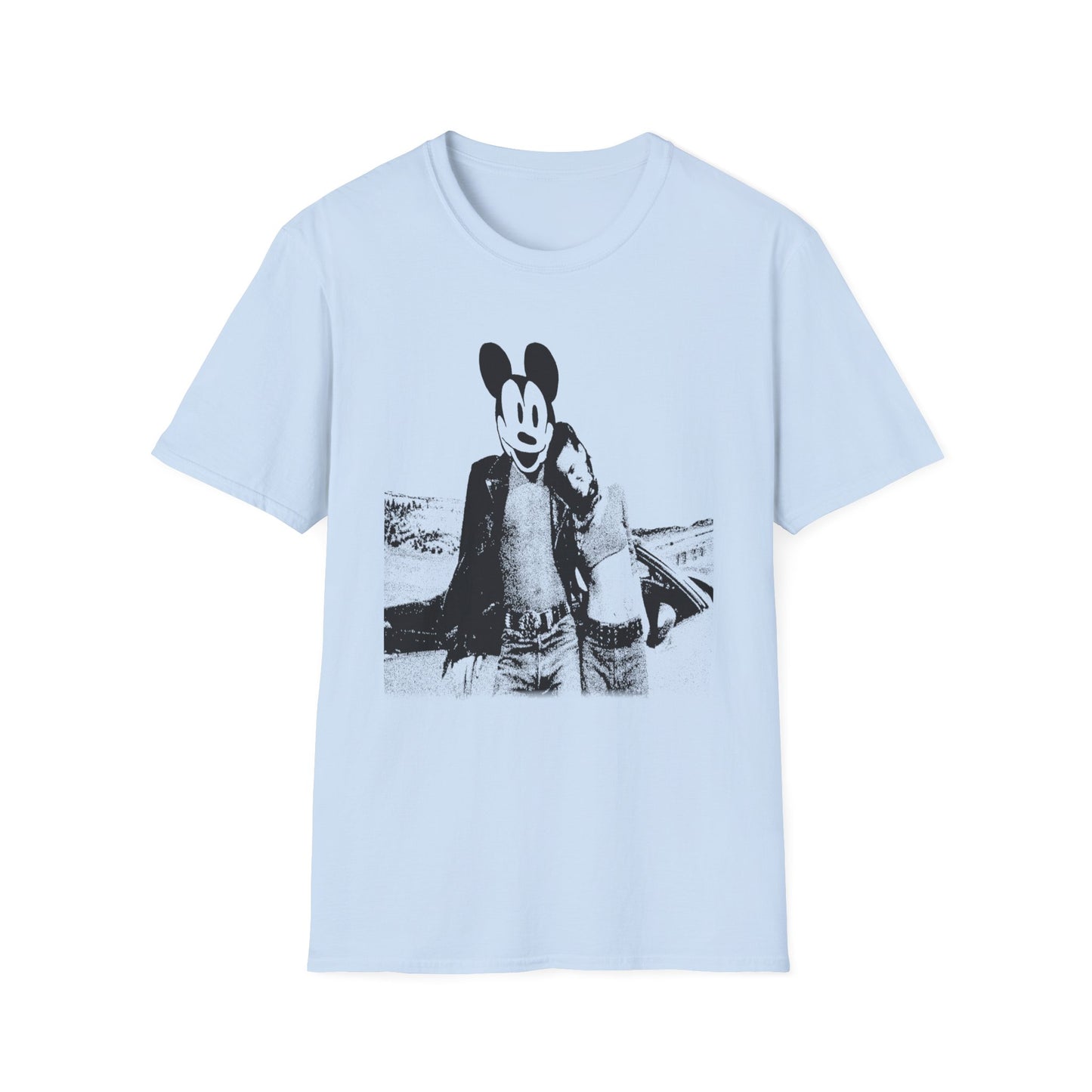 steamboat mickey and mallory knox natural born killers parody weird tshirt
