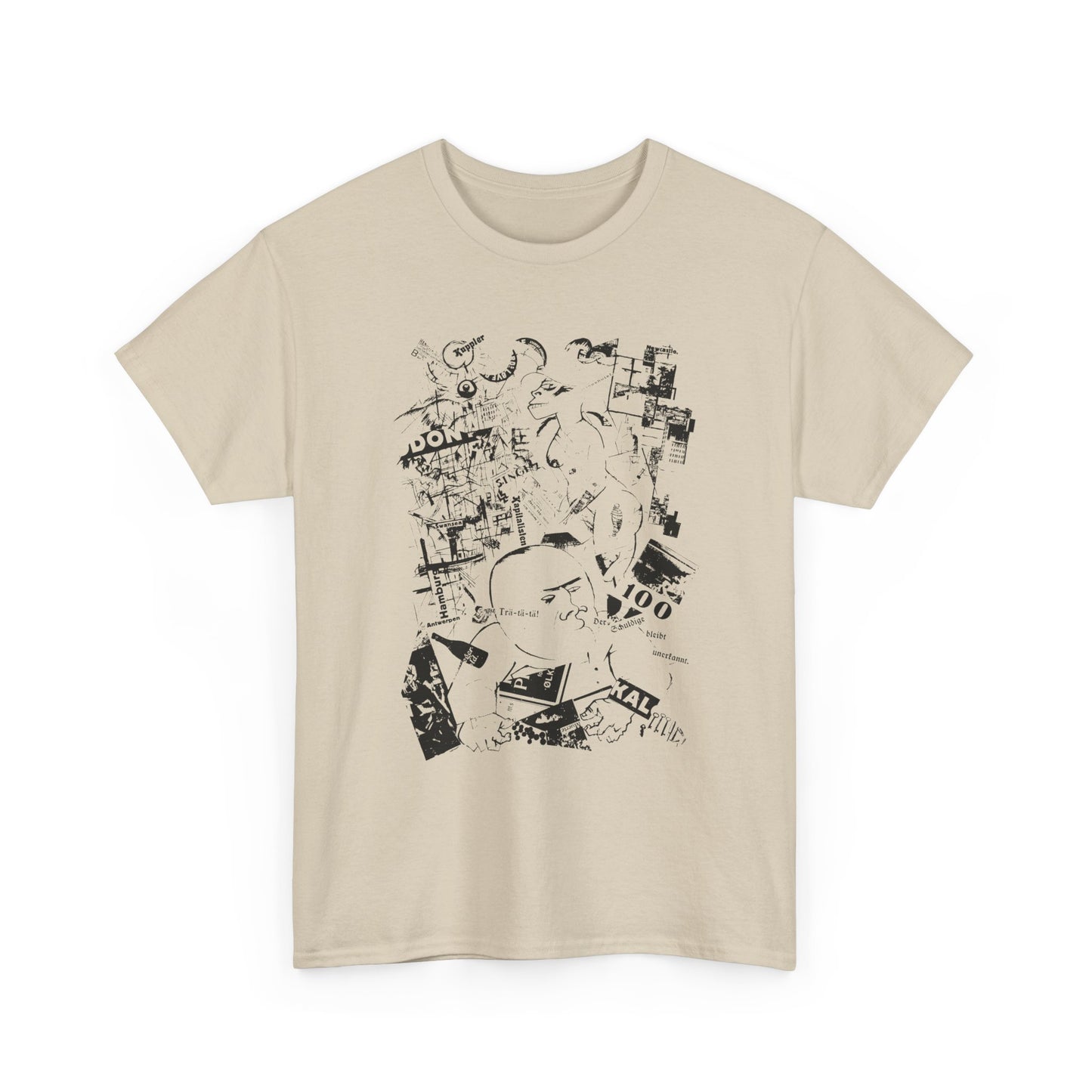 1919 the guilty one remains unknown by george grosz reproduction tshirt