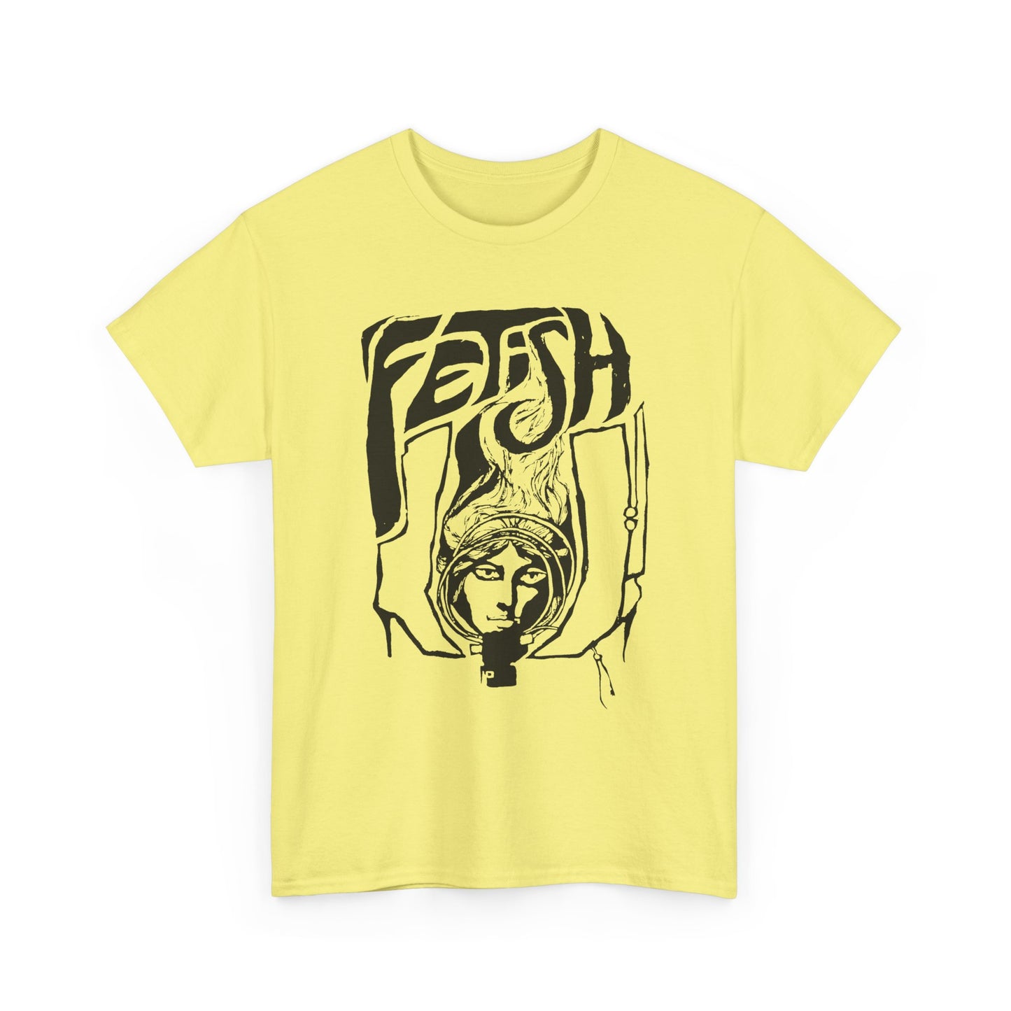 1966 fetish! by richard laur book cover stencil version tshirt