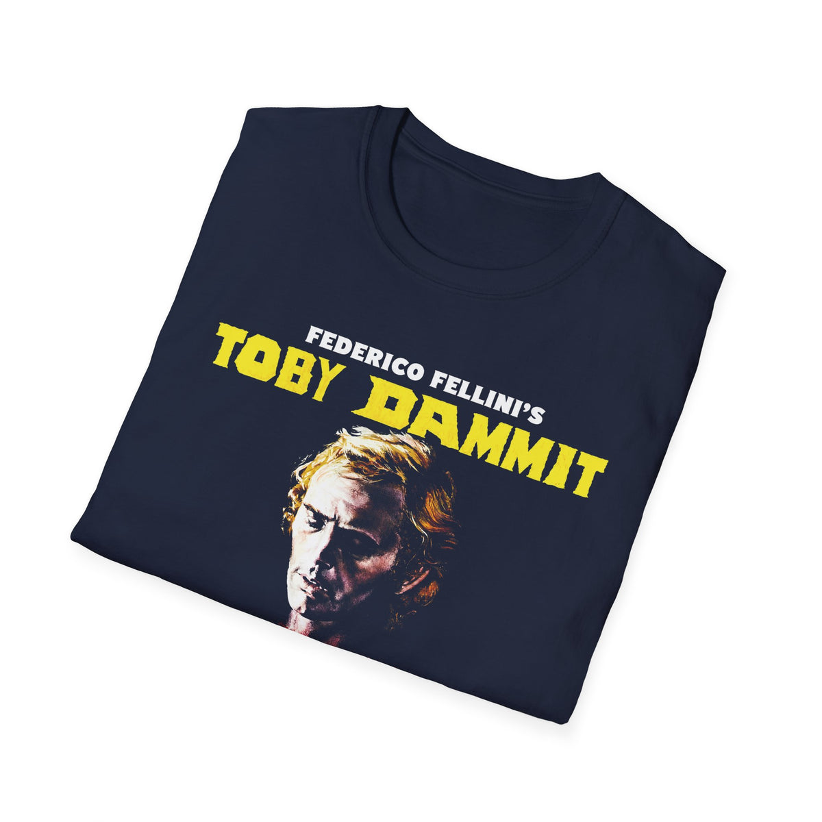 1968 toby dammit film poster tshirt