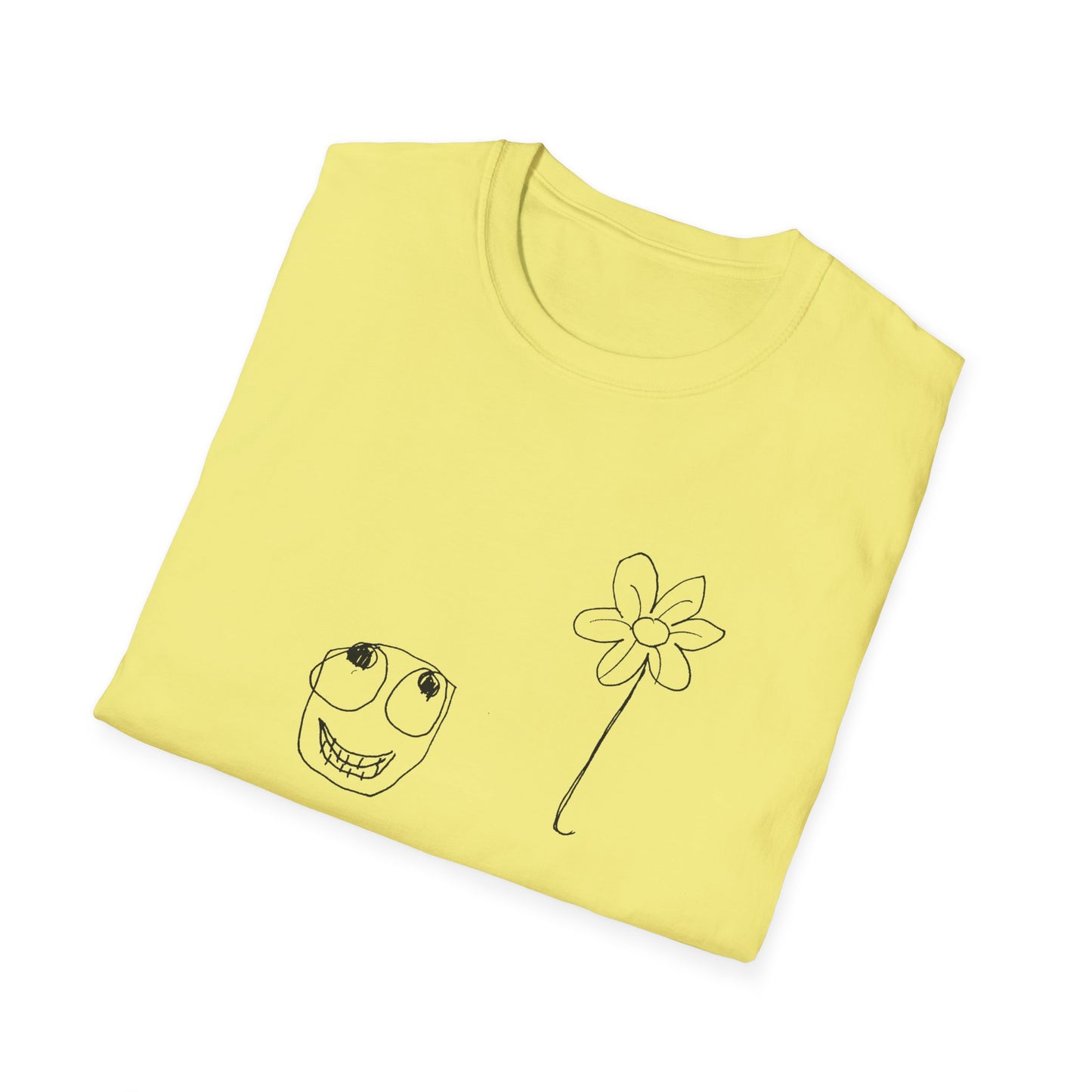 original drawing happy little guy tshirt