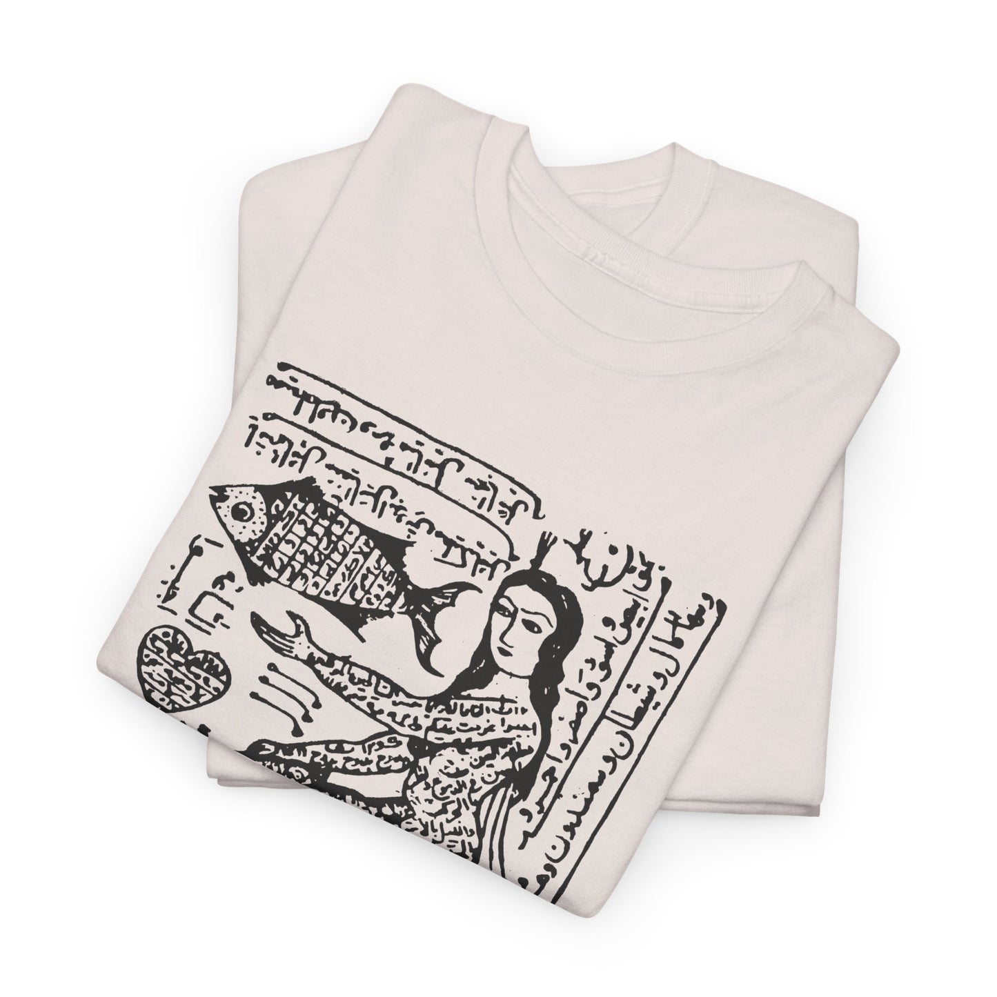 1800s persian witch talisman brass amulet love spell tshirt