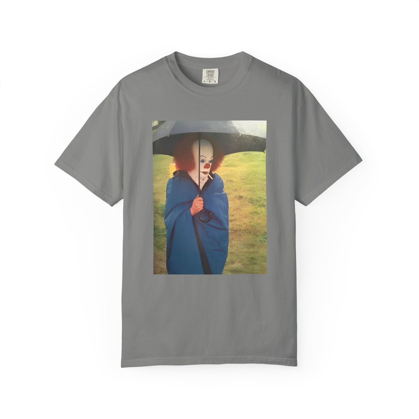 tim curry on it set smoking cigarette tshirt on comfort colors