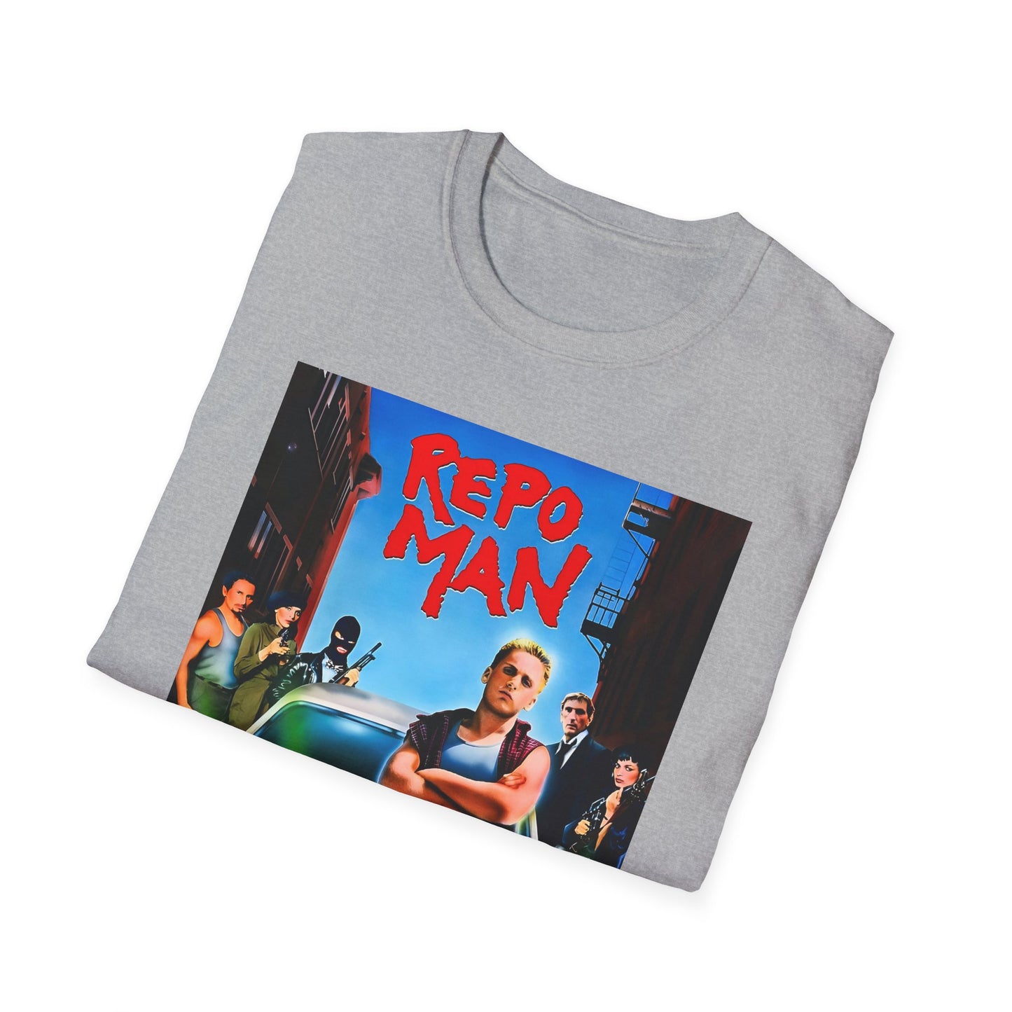 1984 repo man movie poster tshirt