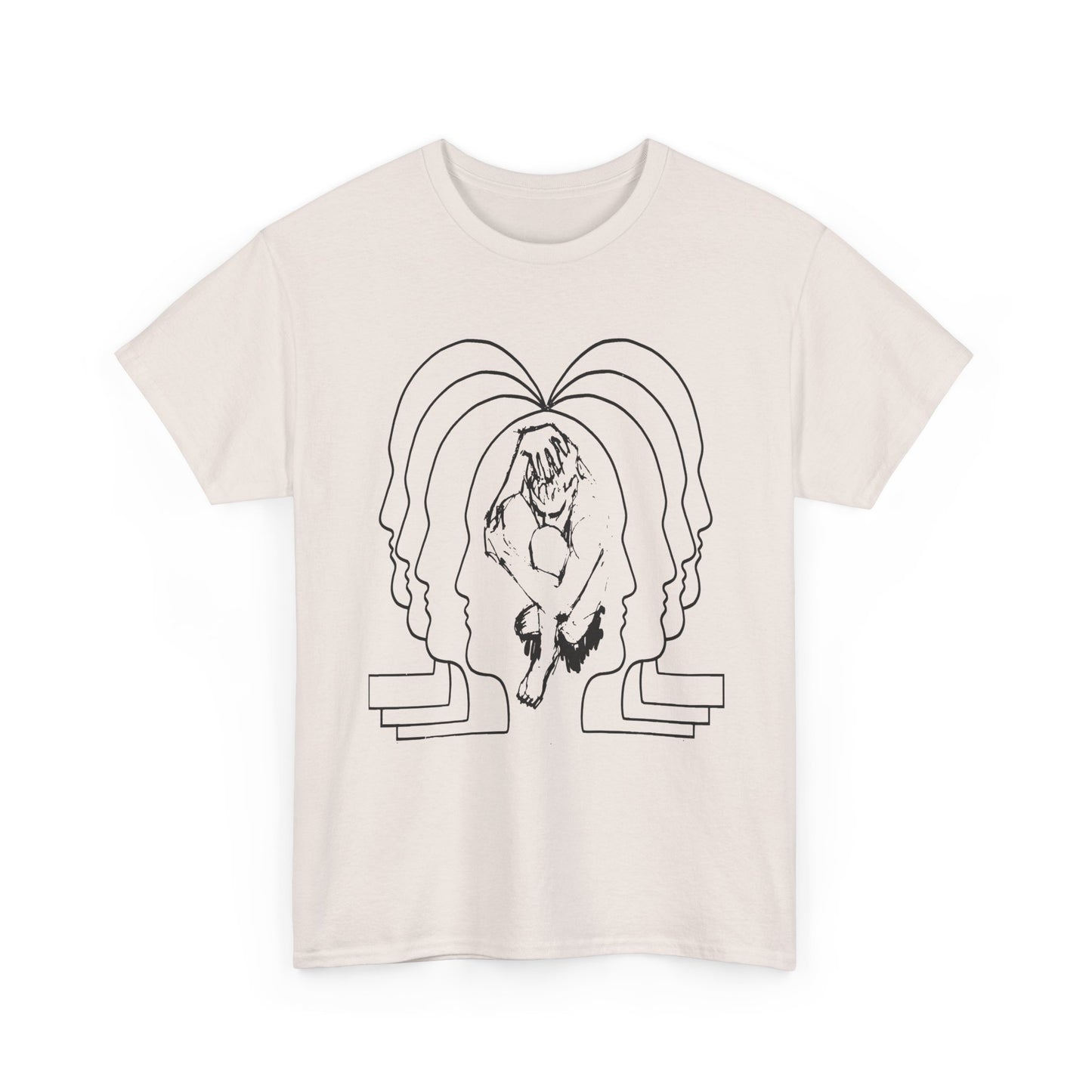 1977 illustration from new gay life magazine stretched graphic reproduction tshirt