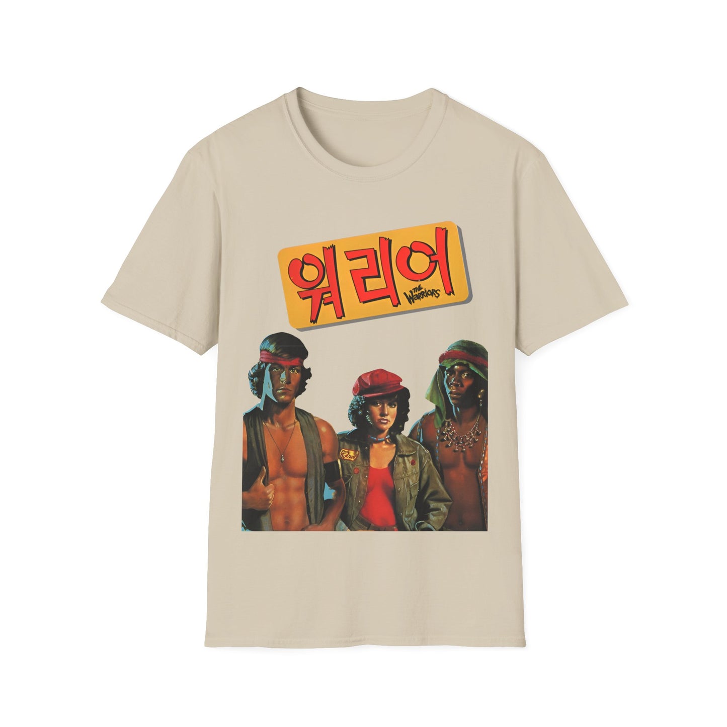 1979 movie the warriors south korean poster tshirt