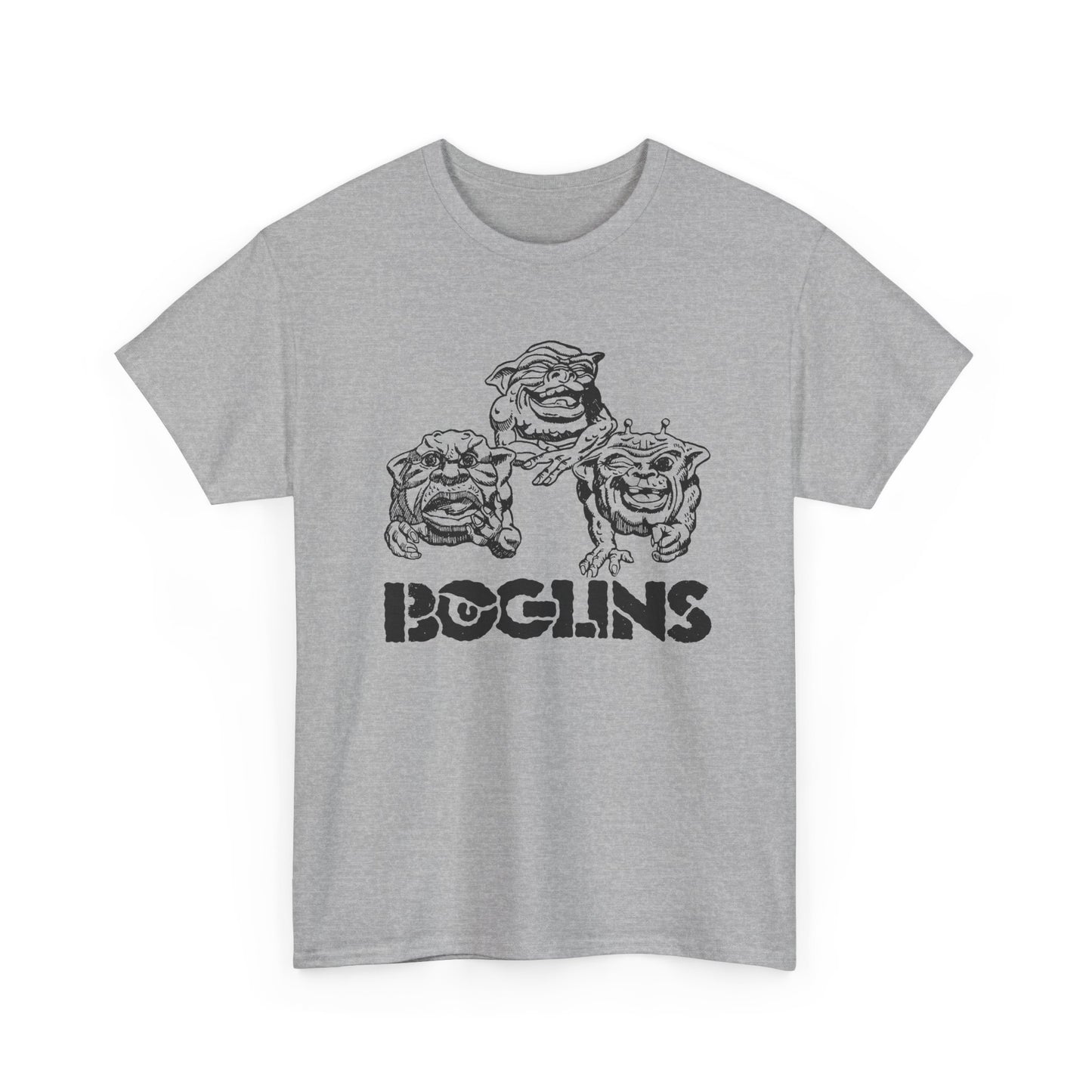 boglins vintage advertisement fan edit design featuring boint, doink, and squit tshirt