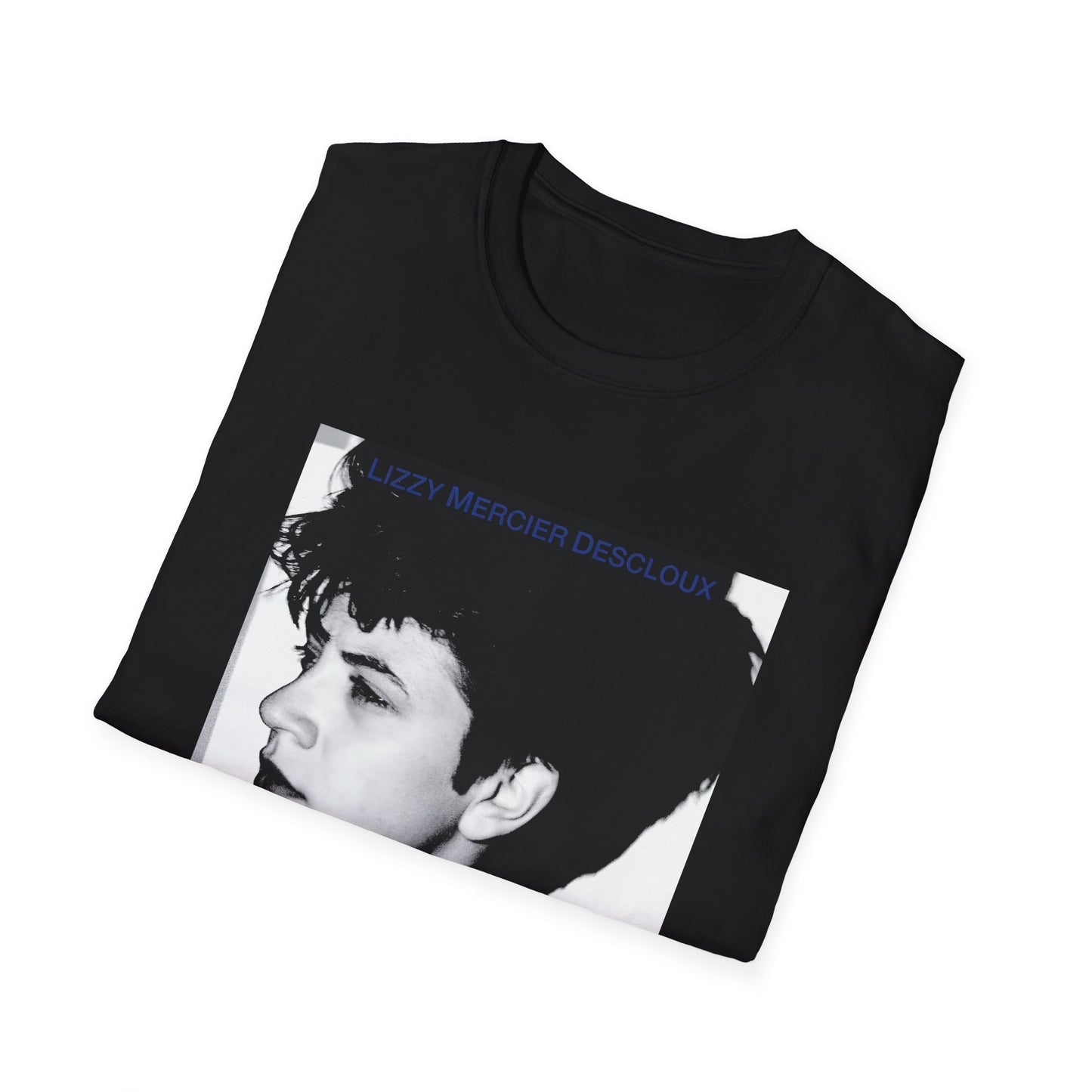 lizzy mercier descloux 1979 press color album cover tshirt