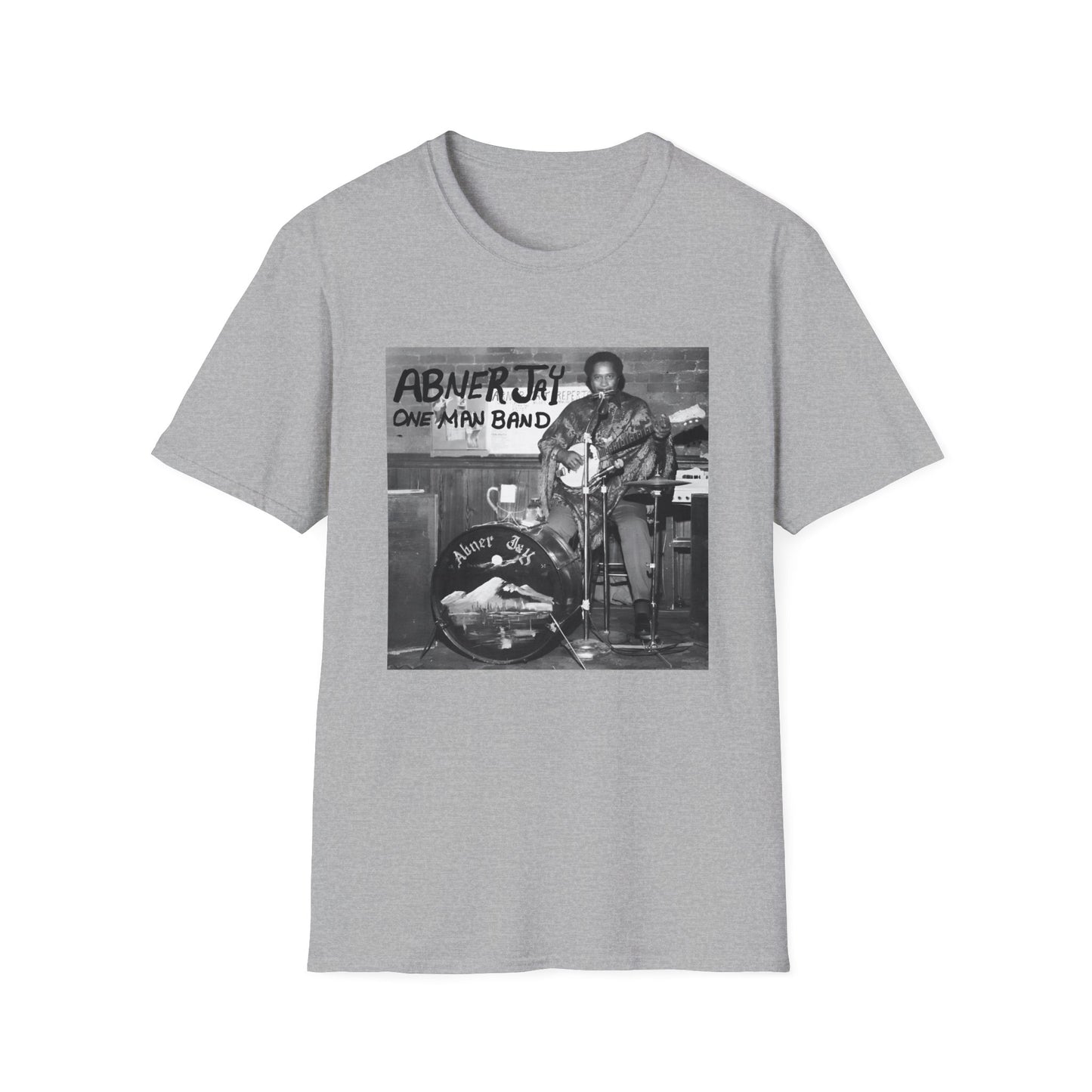 abner jay one man band album cover tshirt