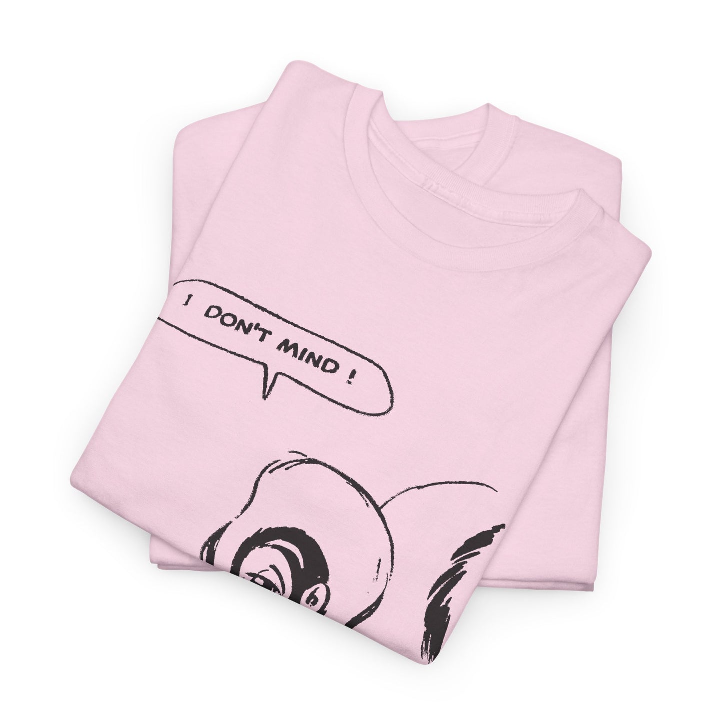 i don't mind cartoon skunk flower from old comic book tshirt