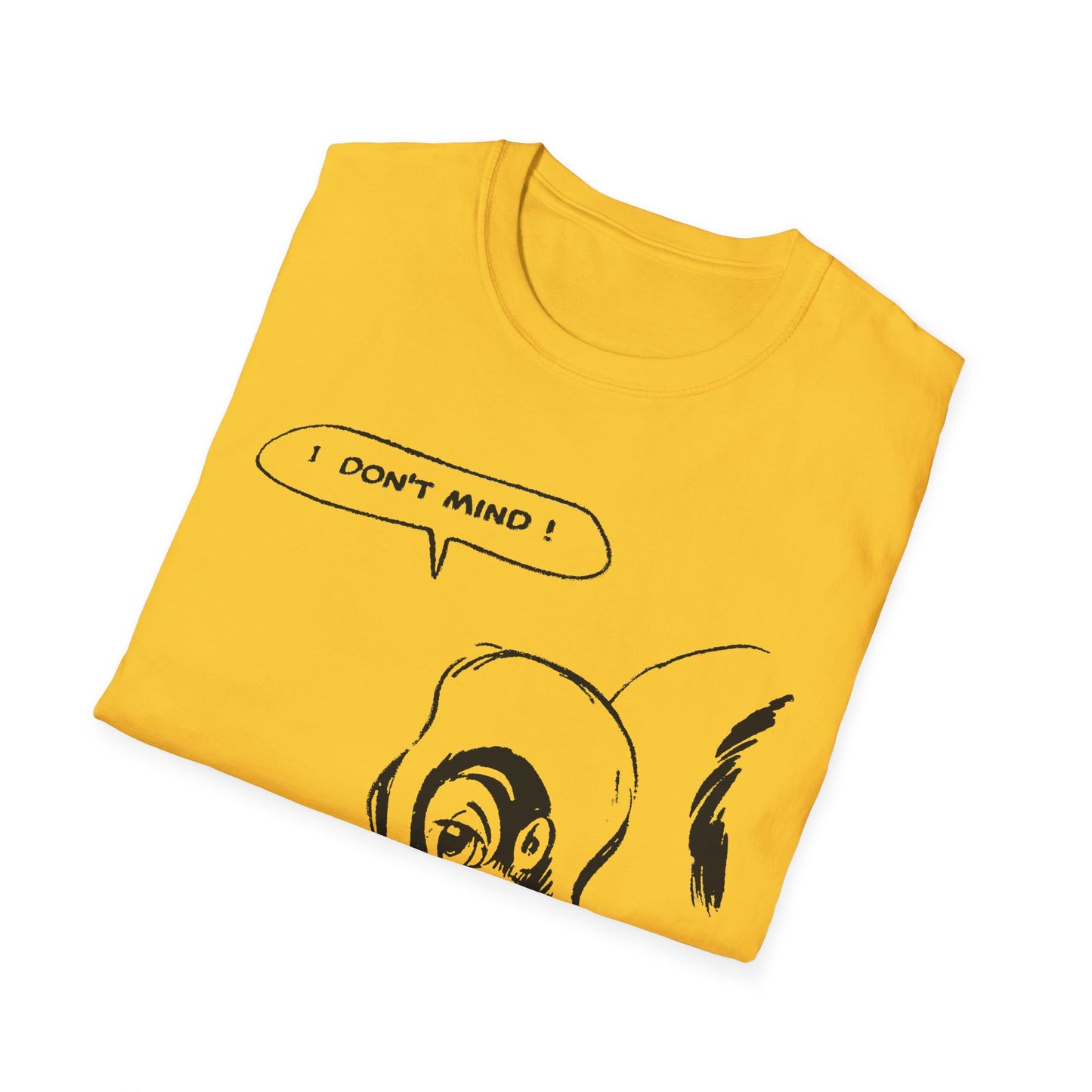 i don't mind cartoon skunk from old comic book tshirt