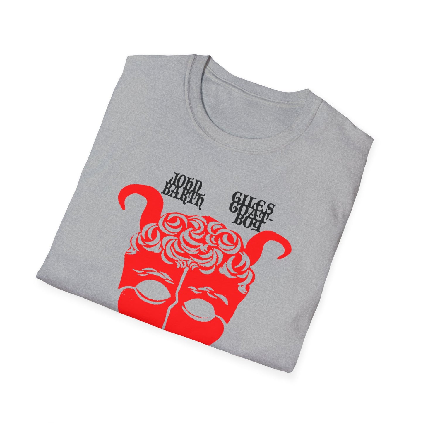 john barth 1966 novel giles goat-boy book cover variant tshirt