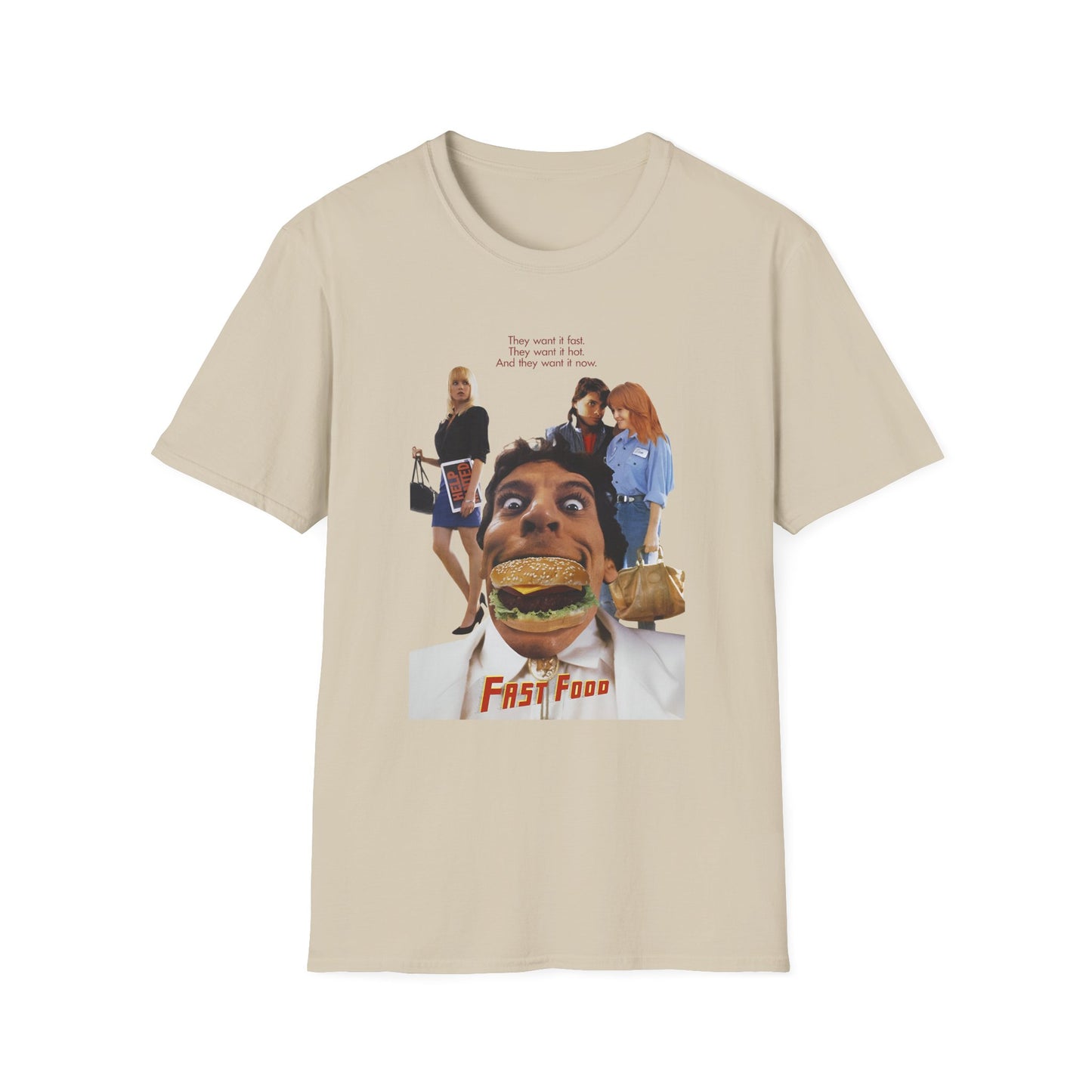 1989 low budget comedy fast food movie poster tshirt