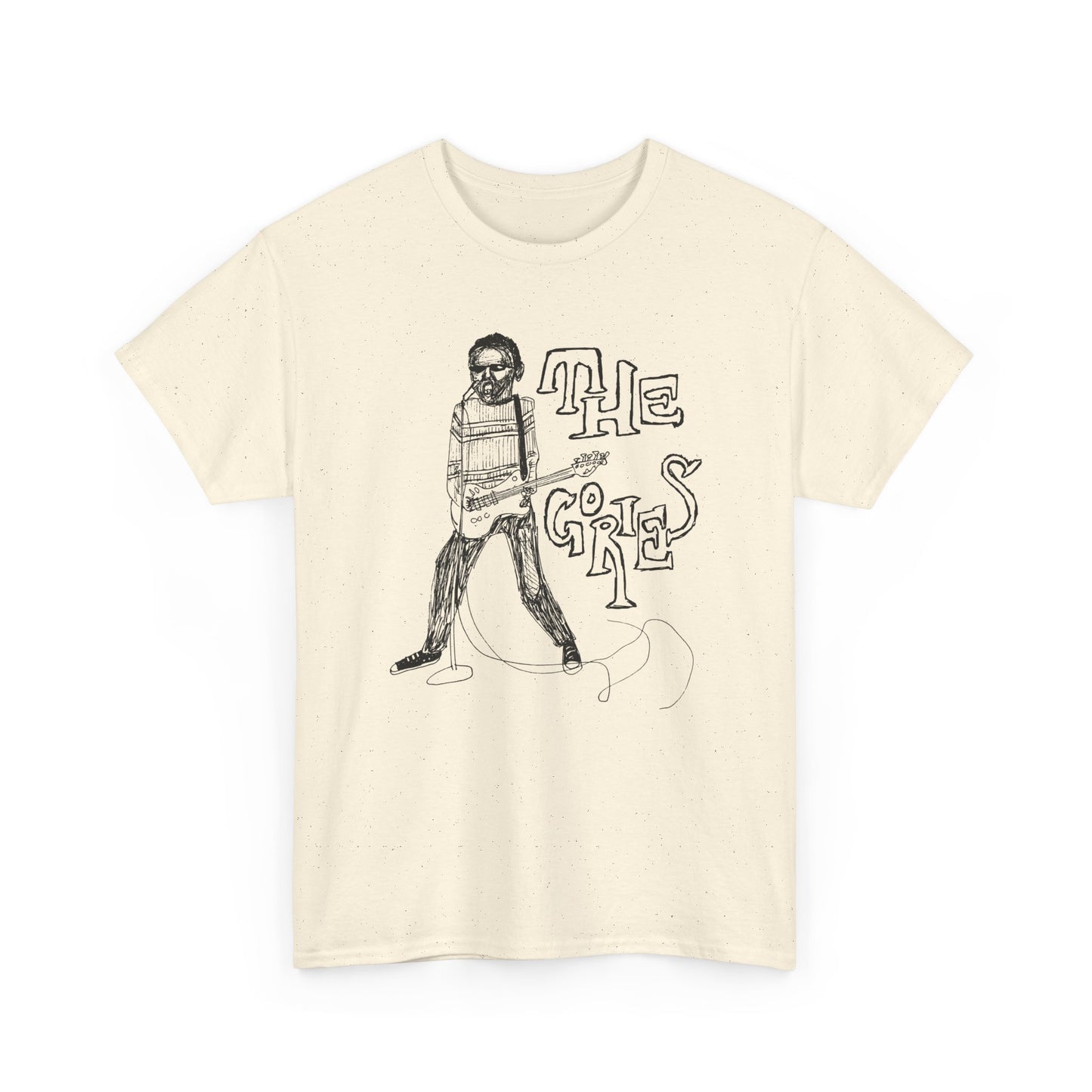 the gories detroit garage punk fan art sketch tshirt