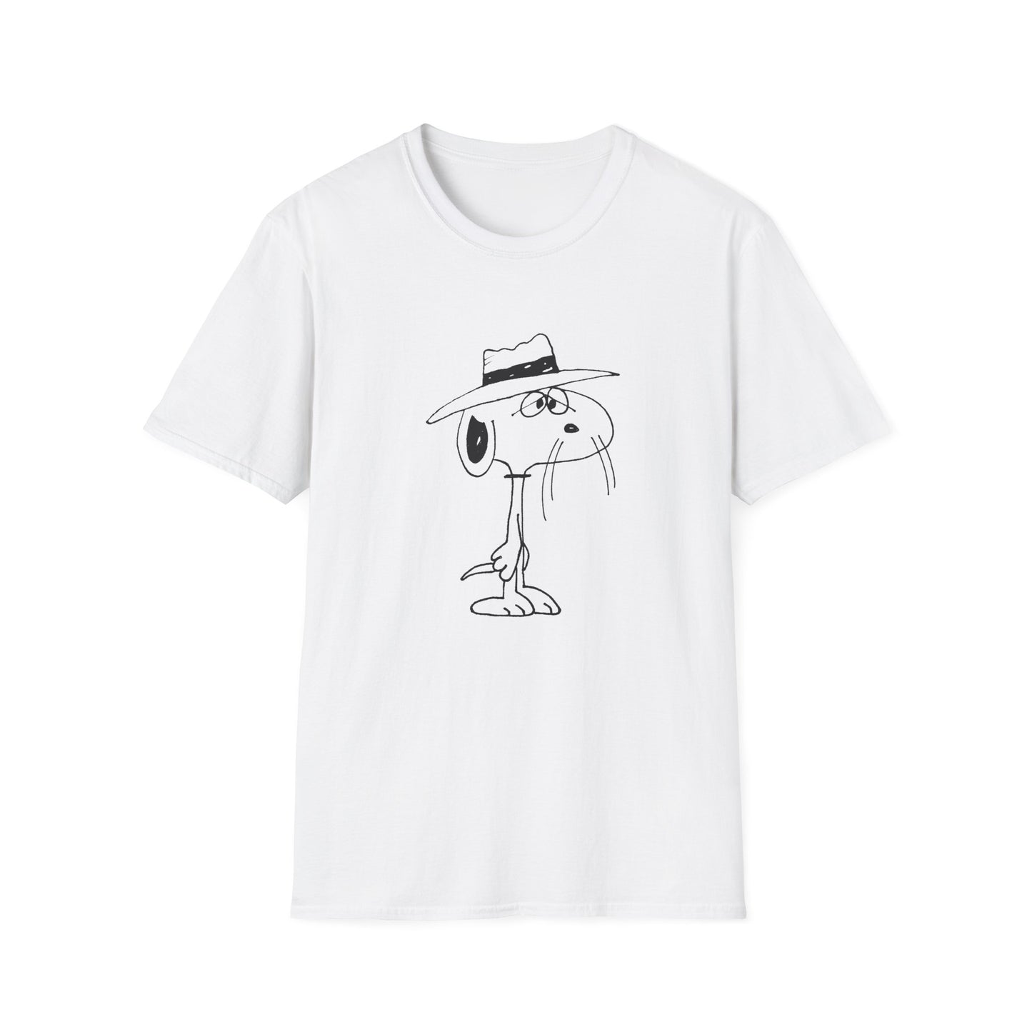 snoopy's brother spike original hand drawn fan art tshirt