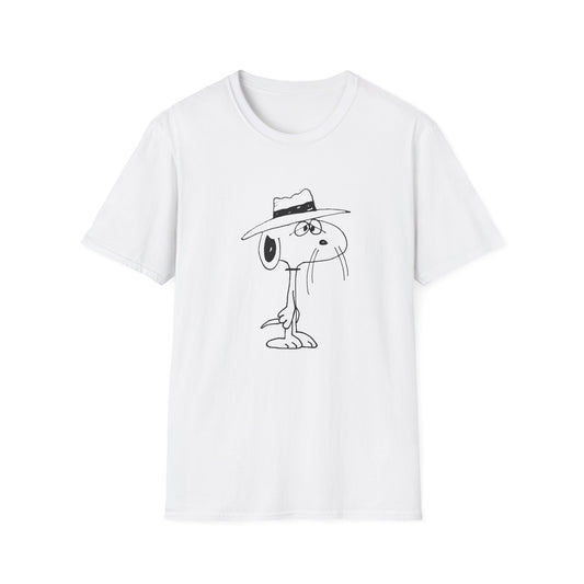 snoopy's brother spike original hand drawn fan art tshirt