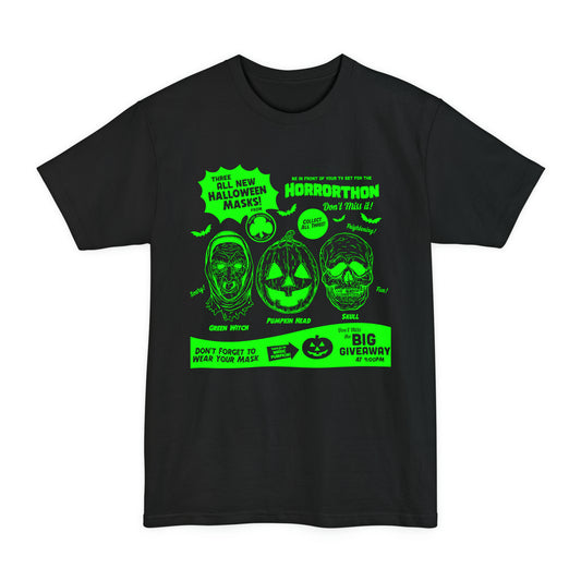 oversized halloween 3 tv guide ad graphic 2 in green unisex tall beefy tshirt